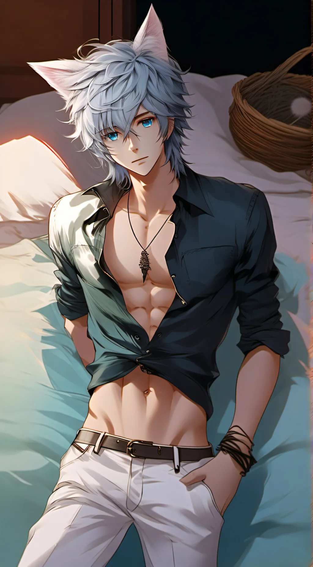 ai character: Luke  background