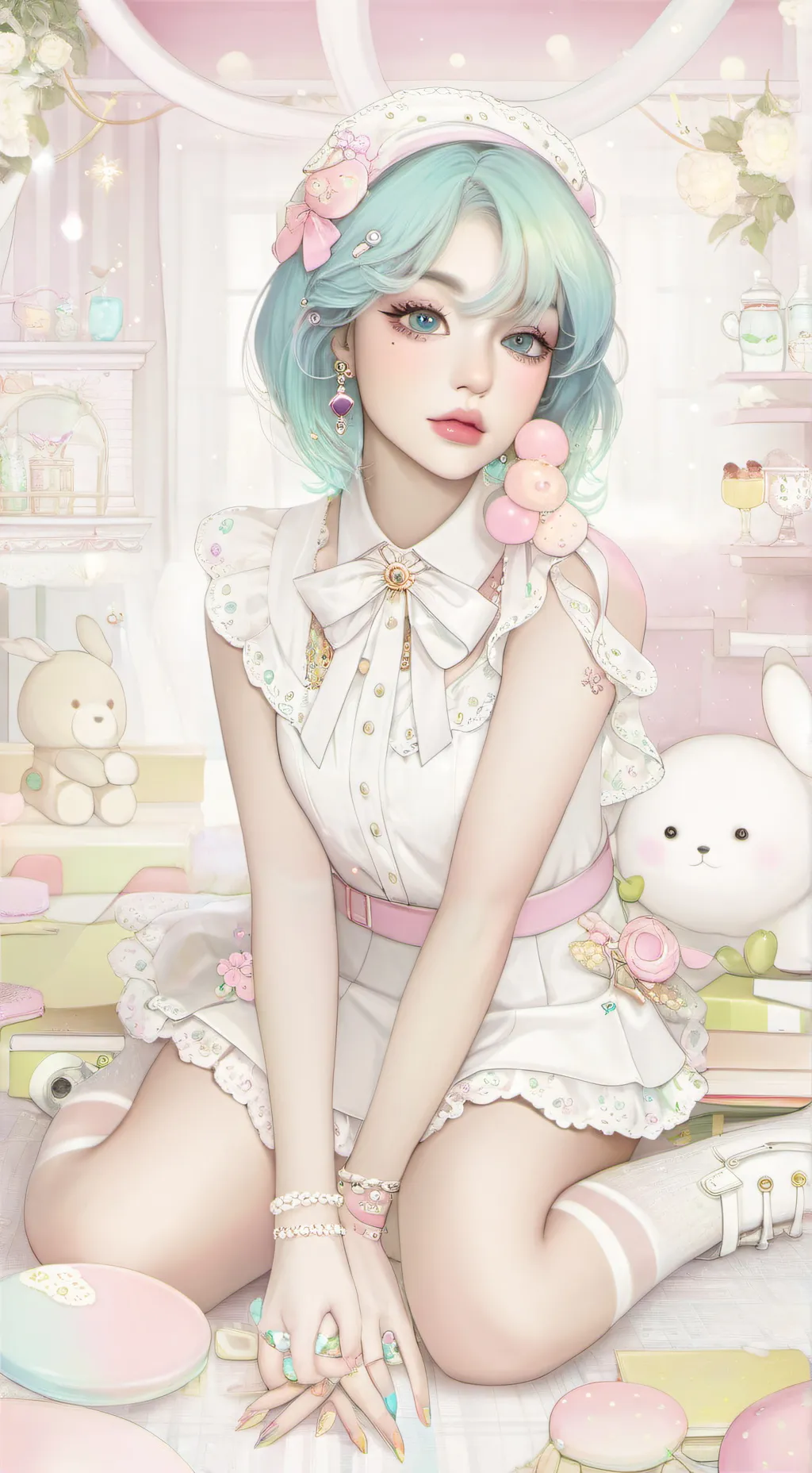 ai character: me/move in chat background