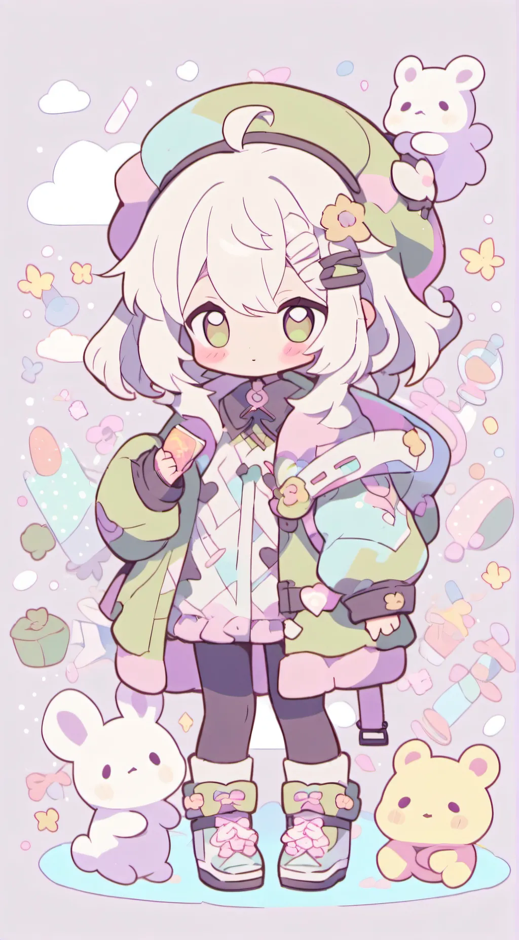 ai character: maninha background