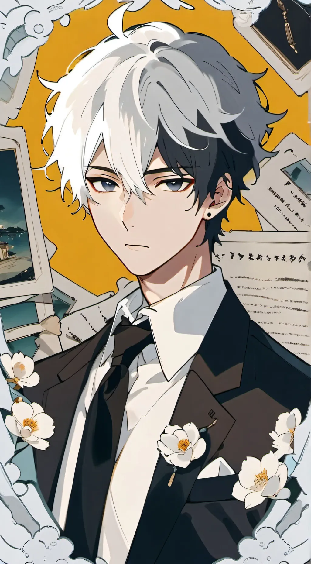 ai character: ~♤Isamu♤~ background