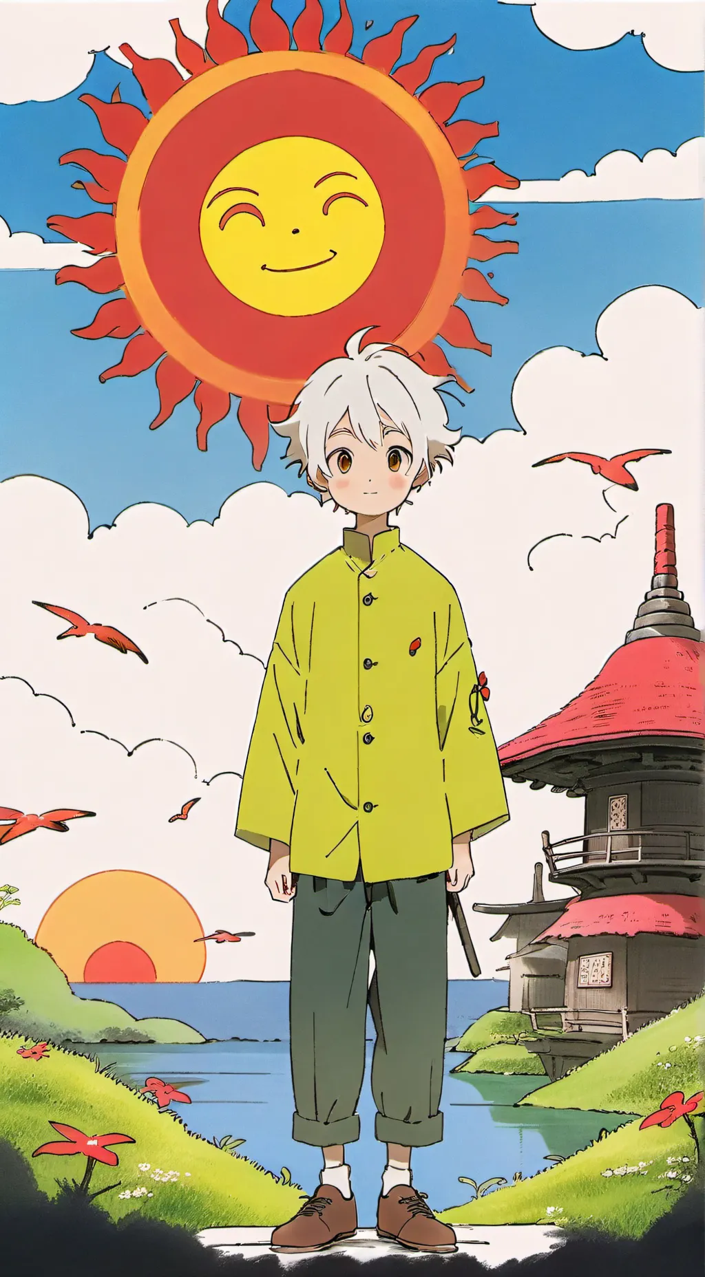 ai character: SAMS teenagers! background