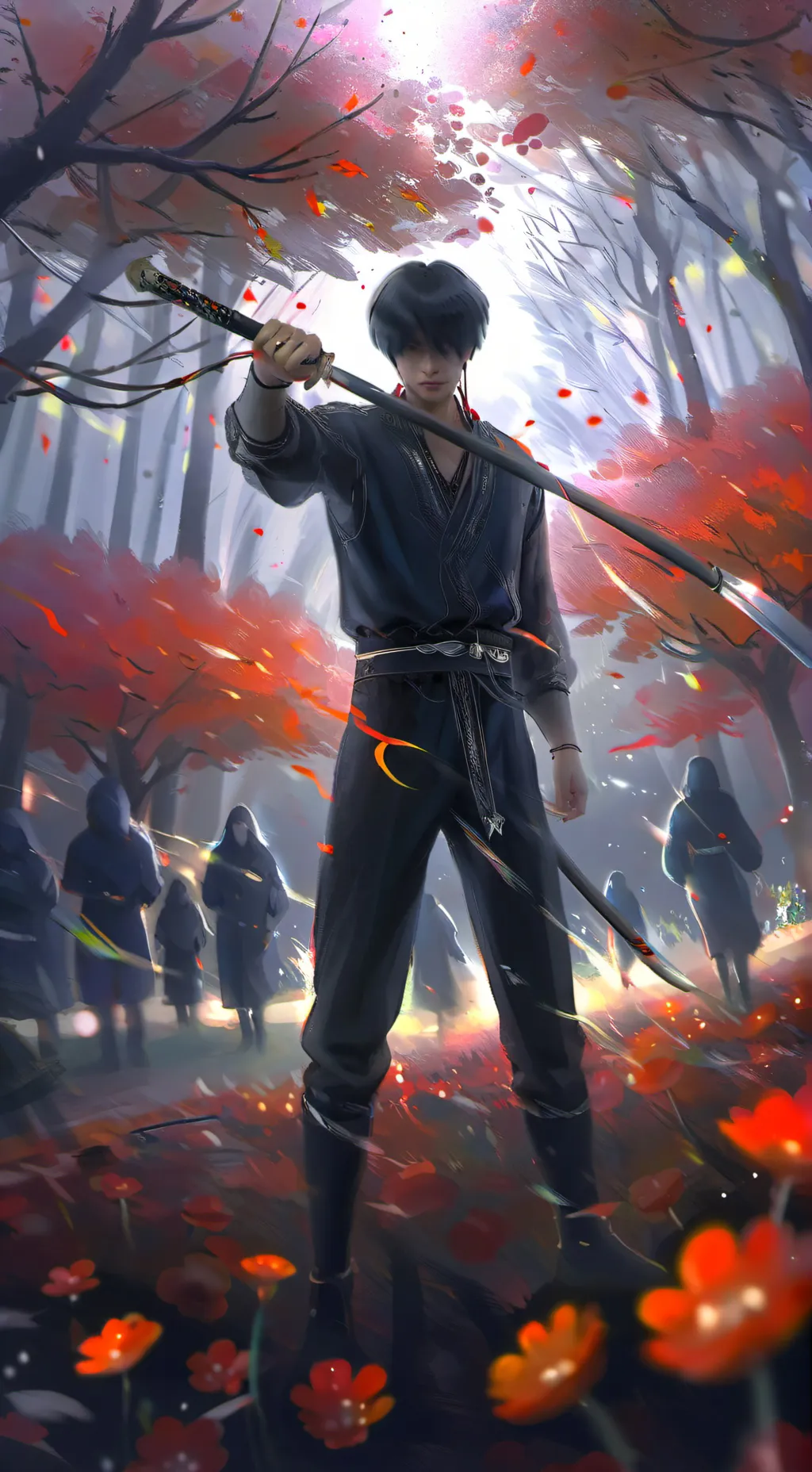 ai character: xin and calex background