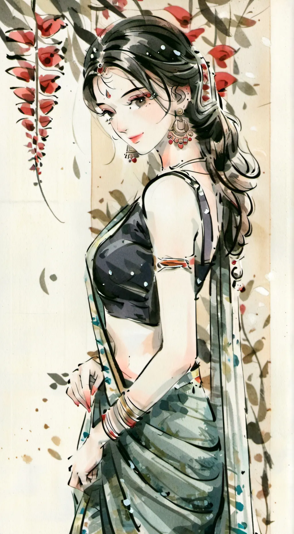 ai character: wifu background