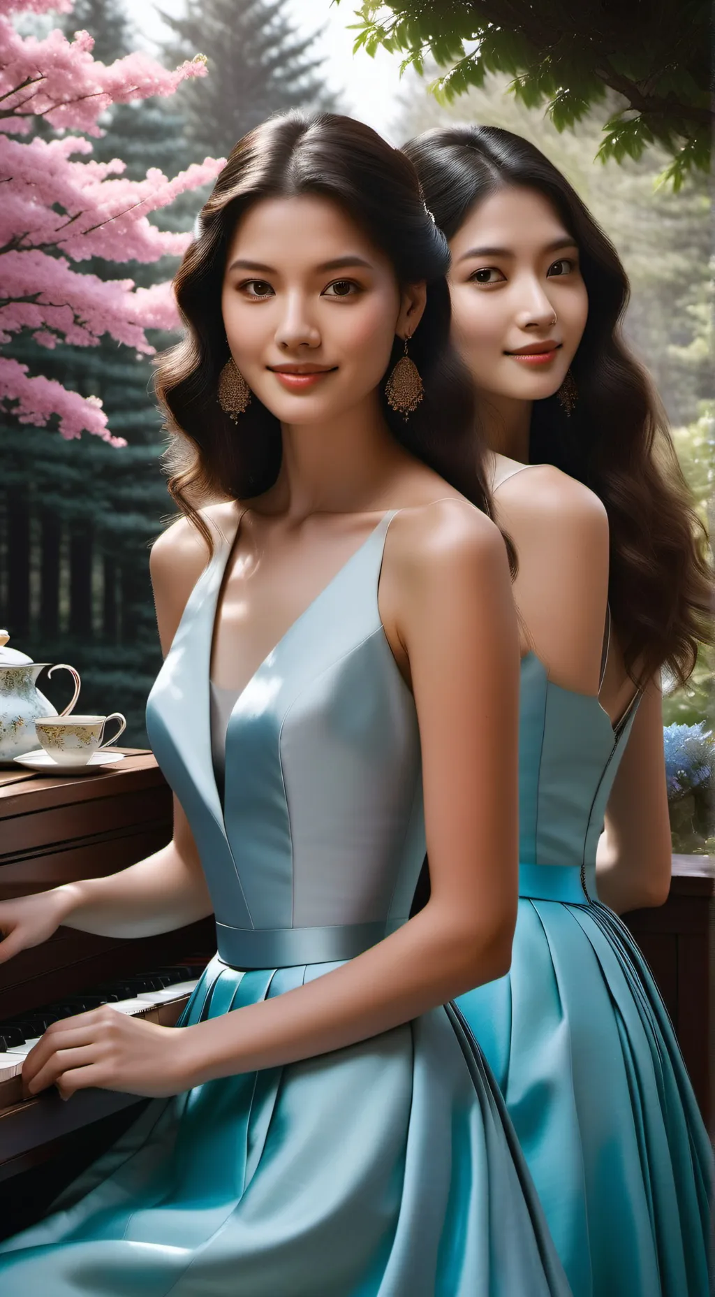 ai character: Chloe and Rowan background