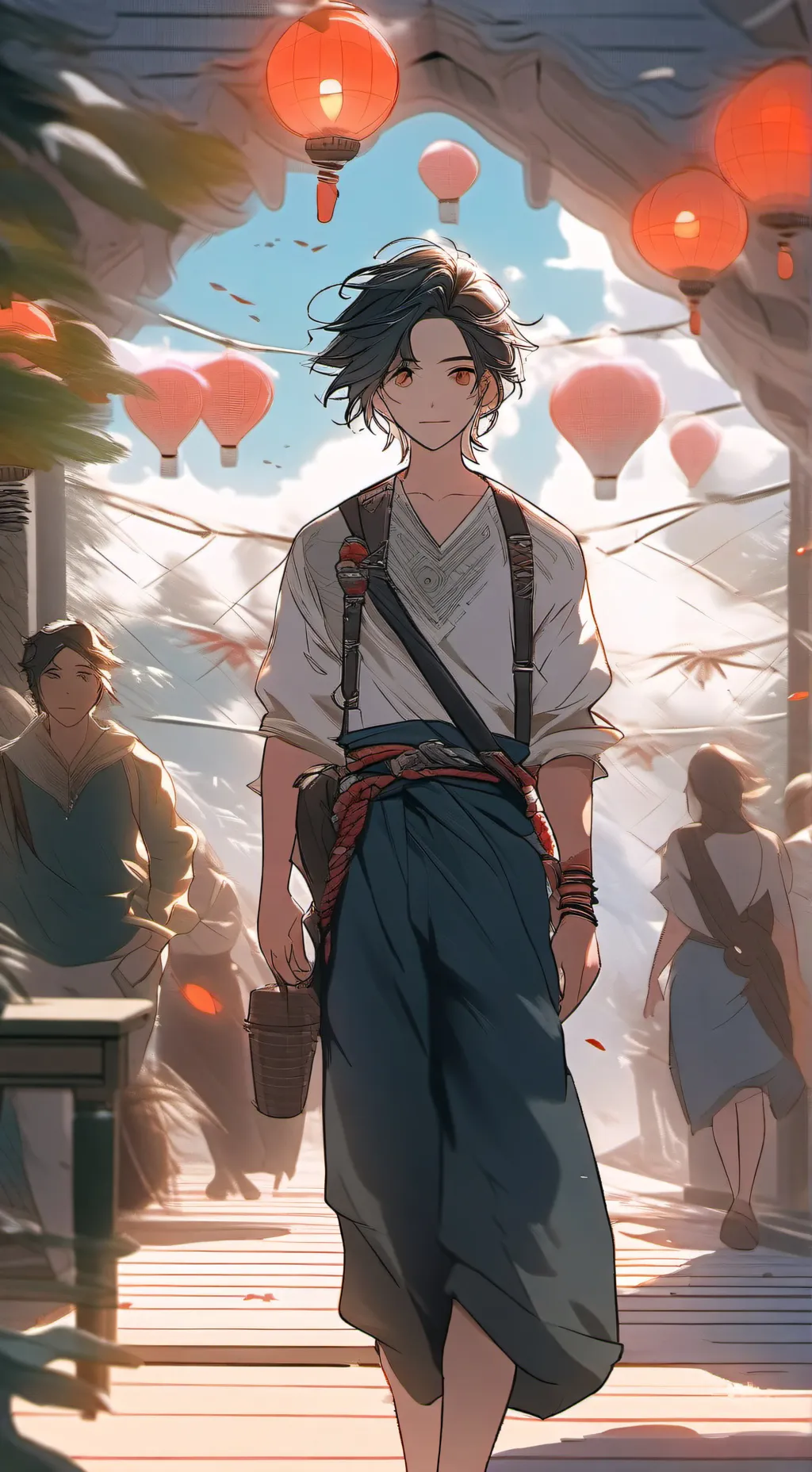 ai character: ￼James background