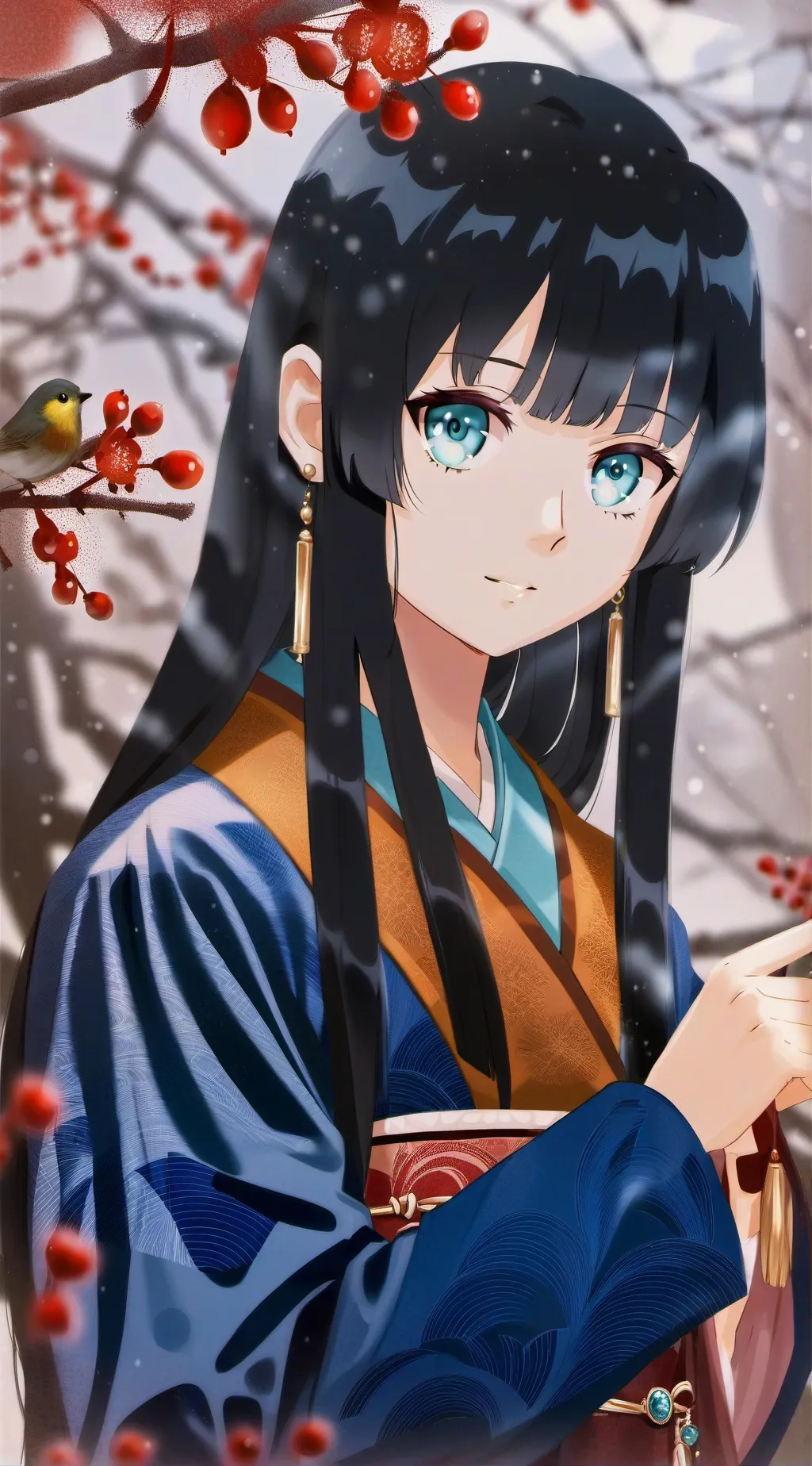 ai character: kny background