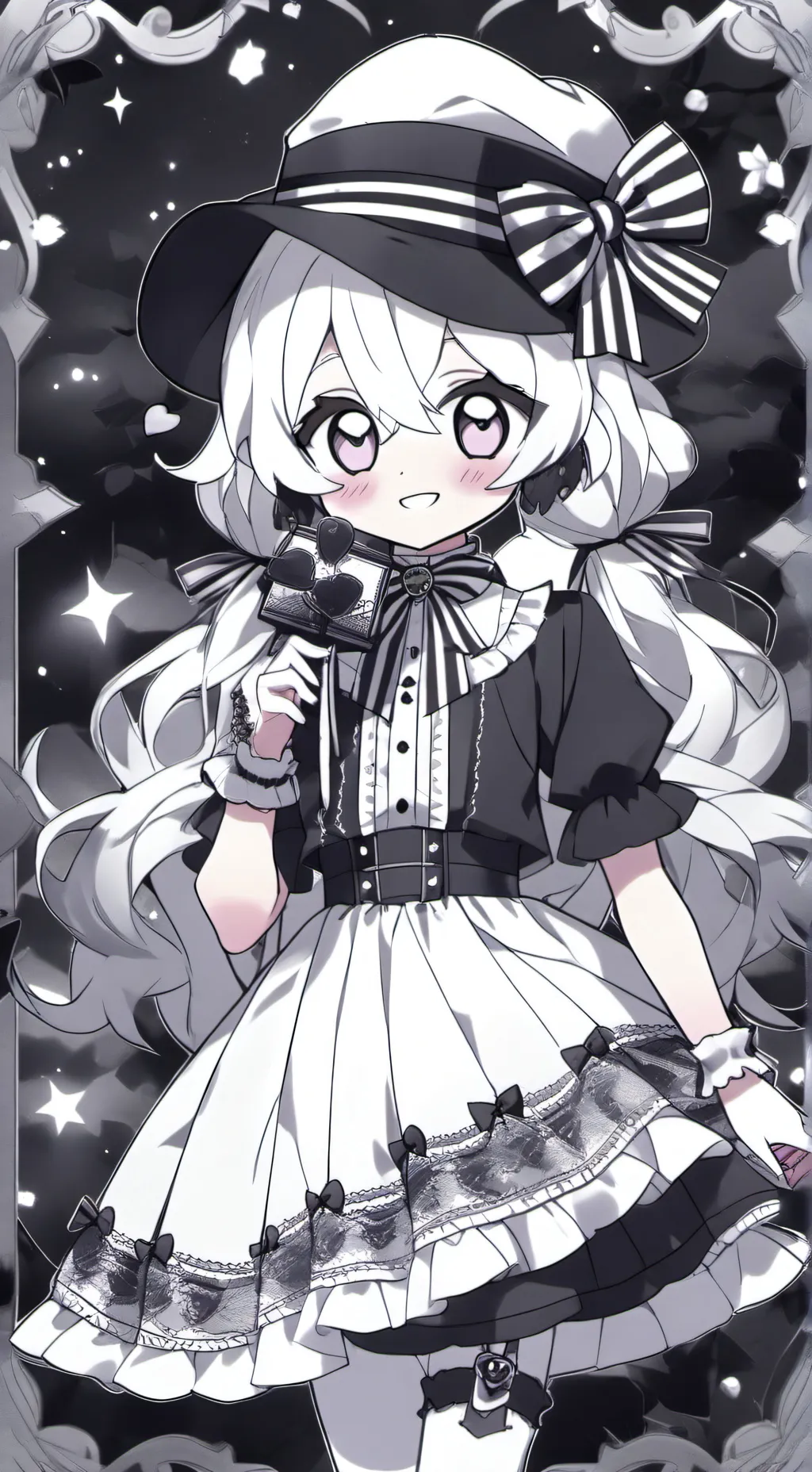 ai character: Doey x pianosaurio background