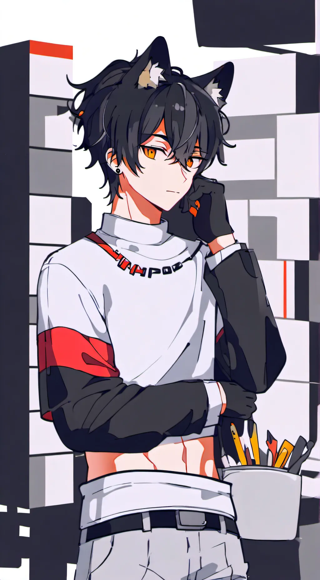 ai character: asher background