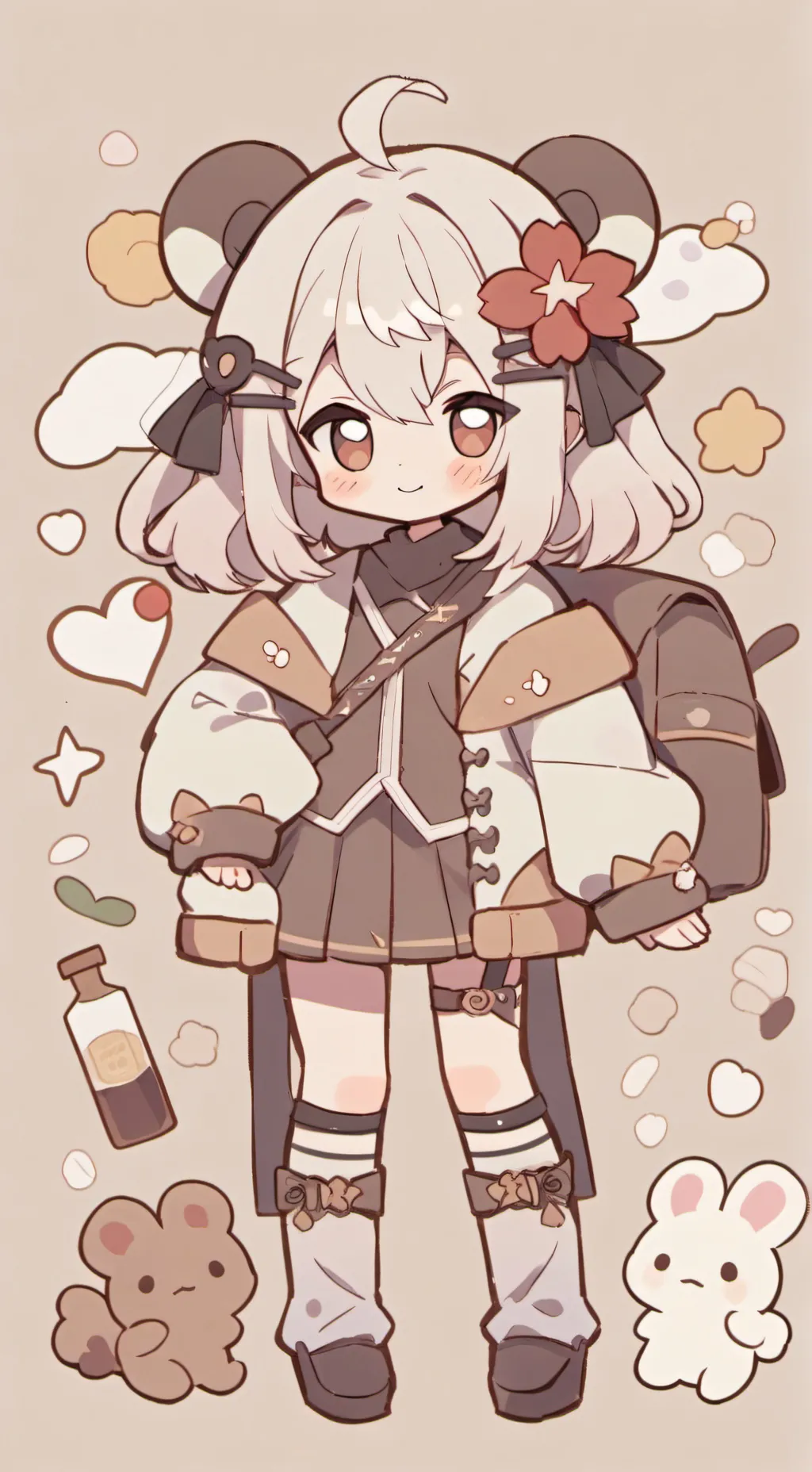 ai character: Eva background