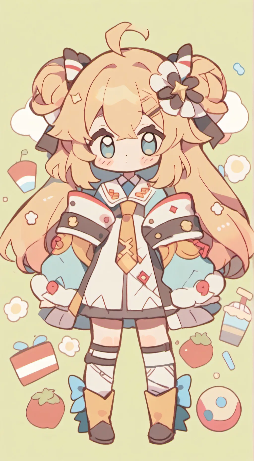 ai character: mha background