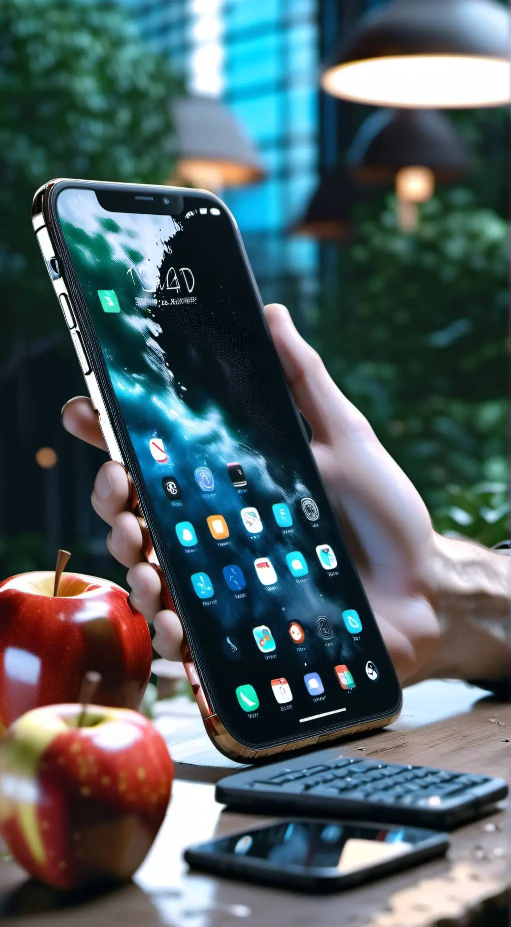 ai character: Siri-IEFONCOTW background