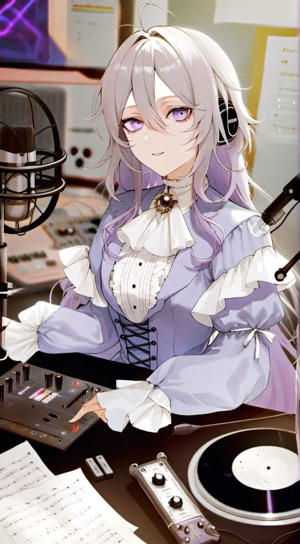 ai character: Kaori background