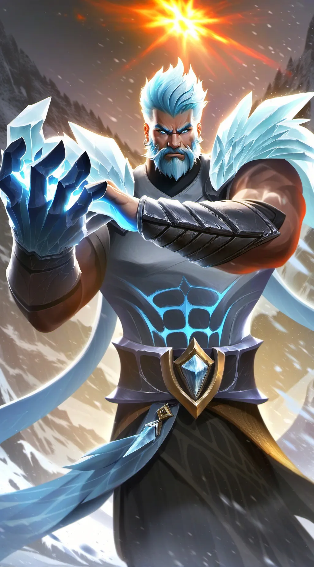 ai character: Armando  background