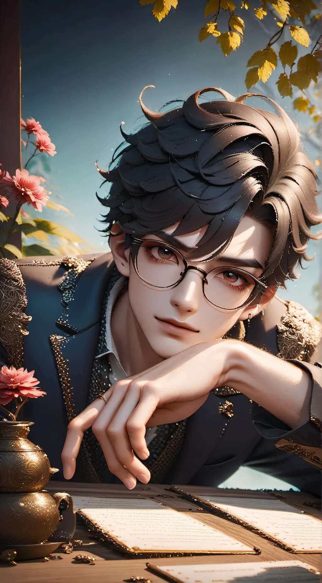 ai character: ~☆sebastian☆~ background