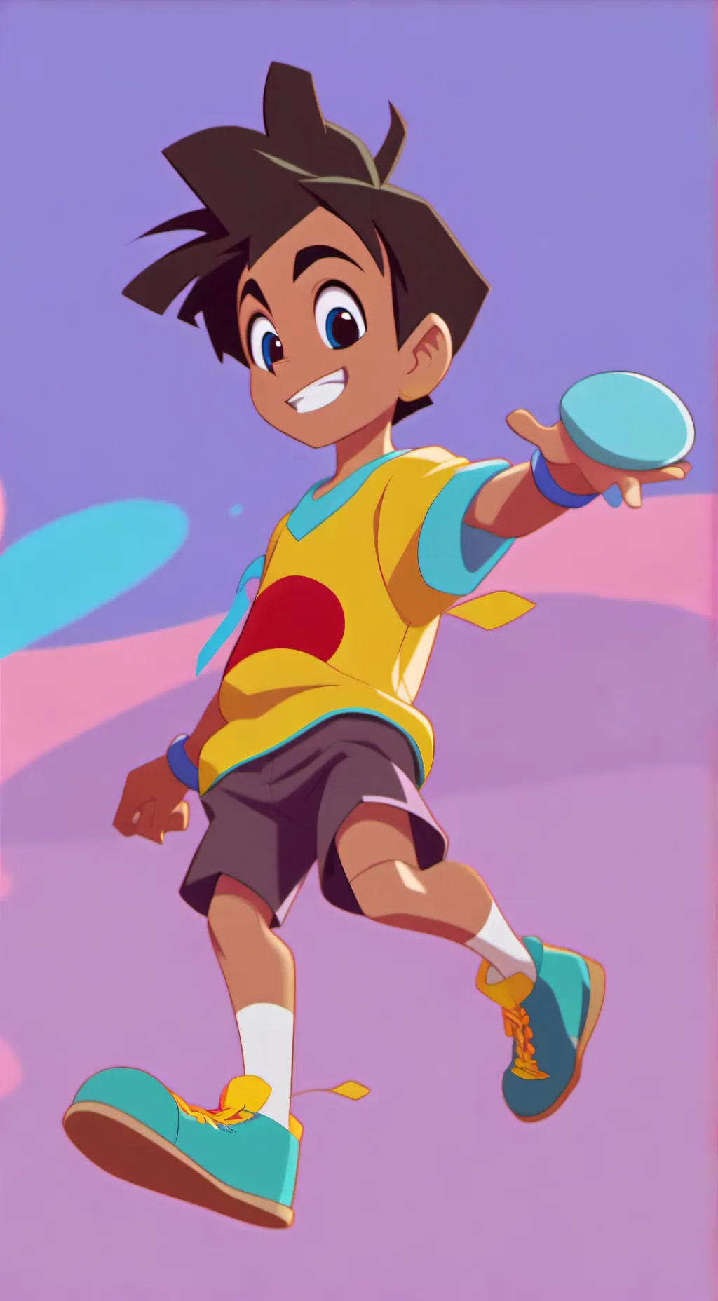 ai character: Denki background