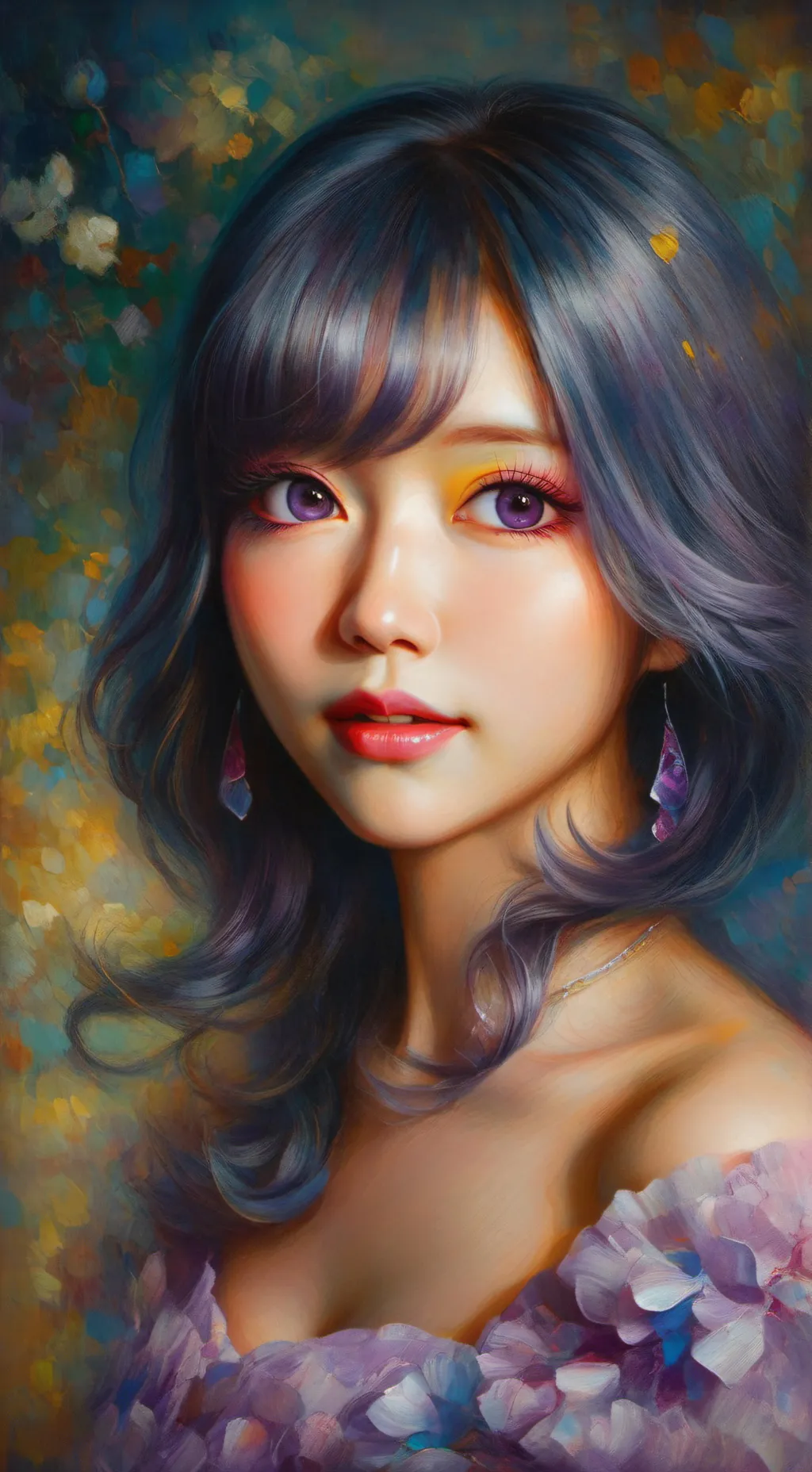 ai character: Hoshino in Yansim background