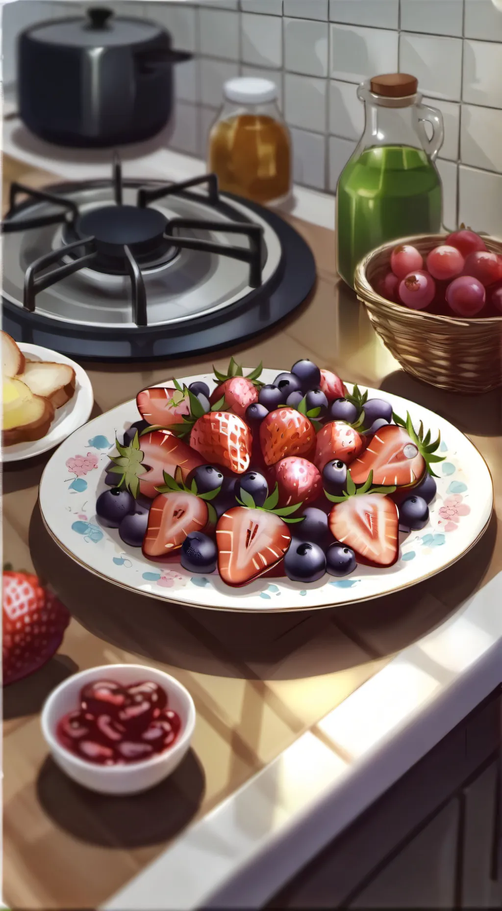 ai character: Anya forger background