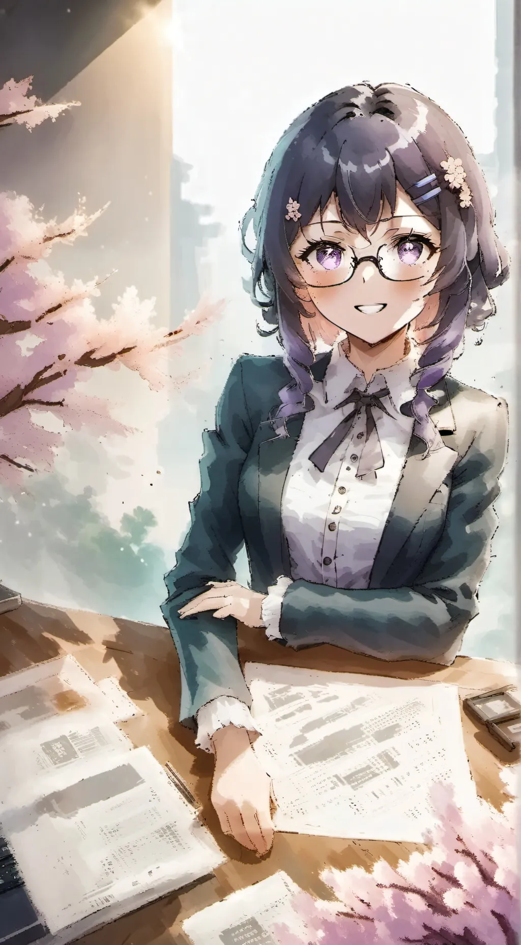 ai character: Akira background