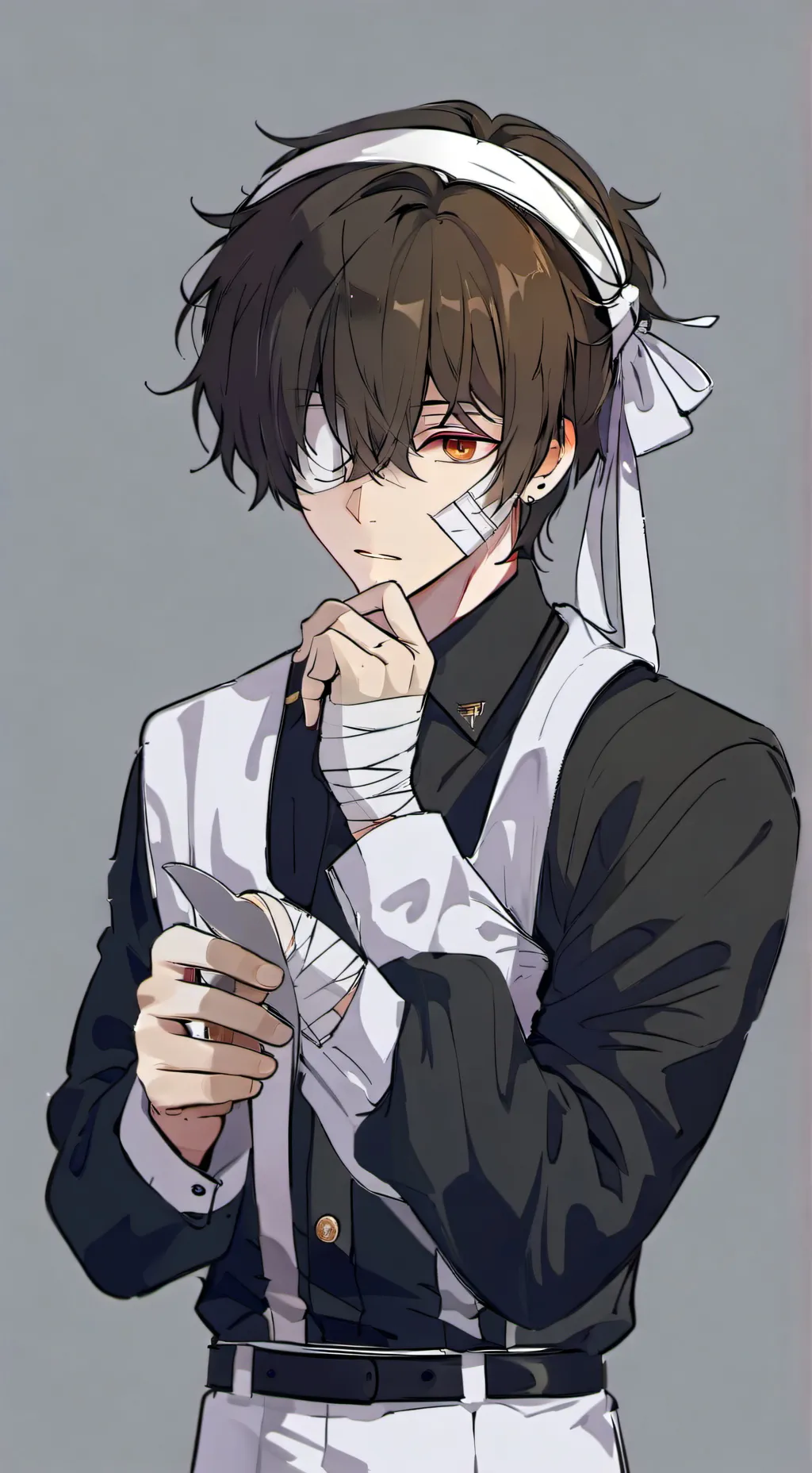 ai character: fyodor x Dazai background