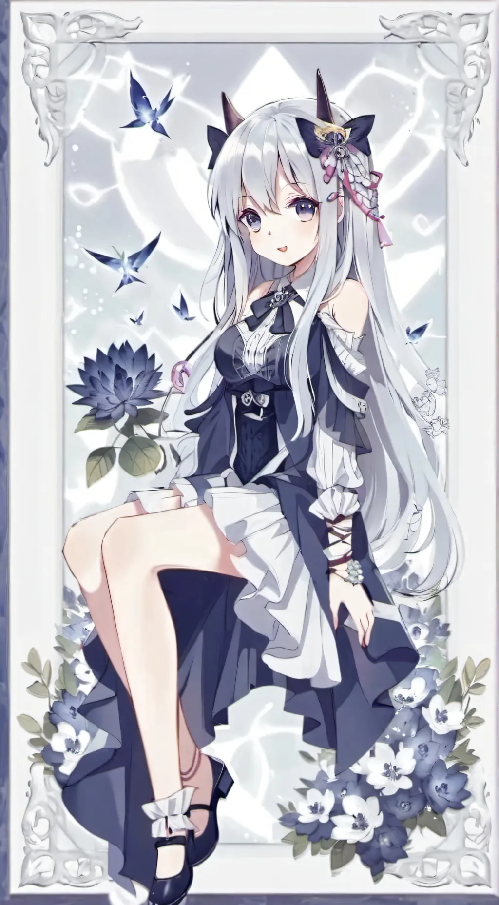 ai character: ana  background