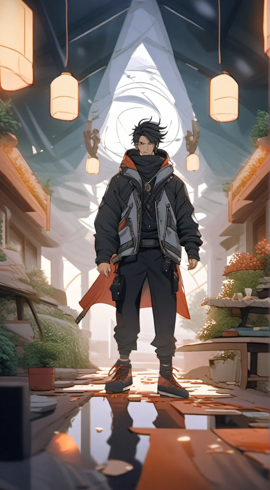 ai character: Shelly background