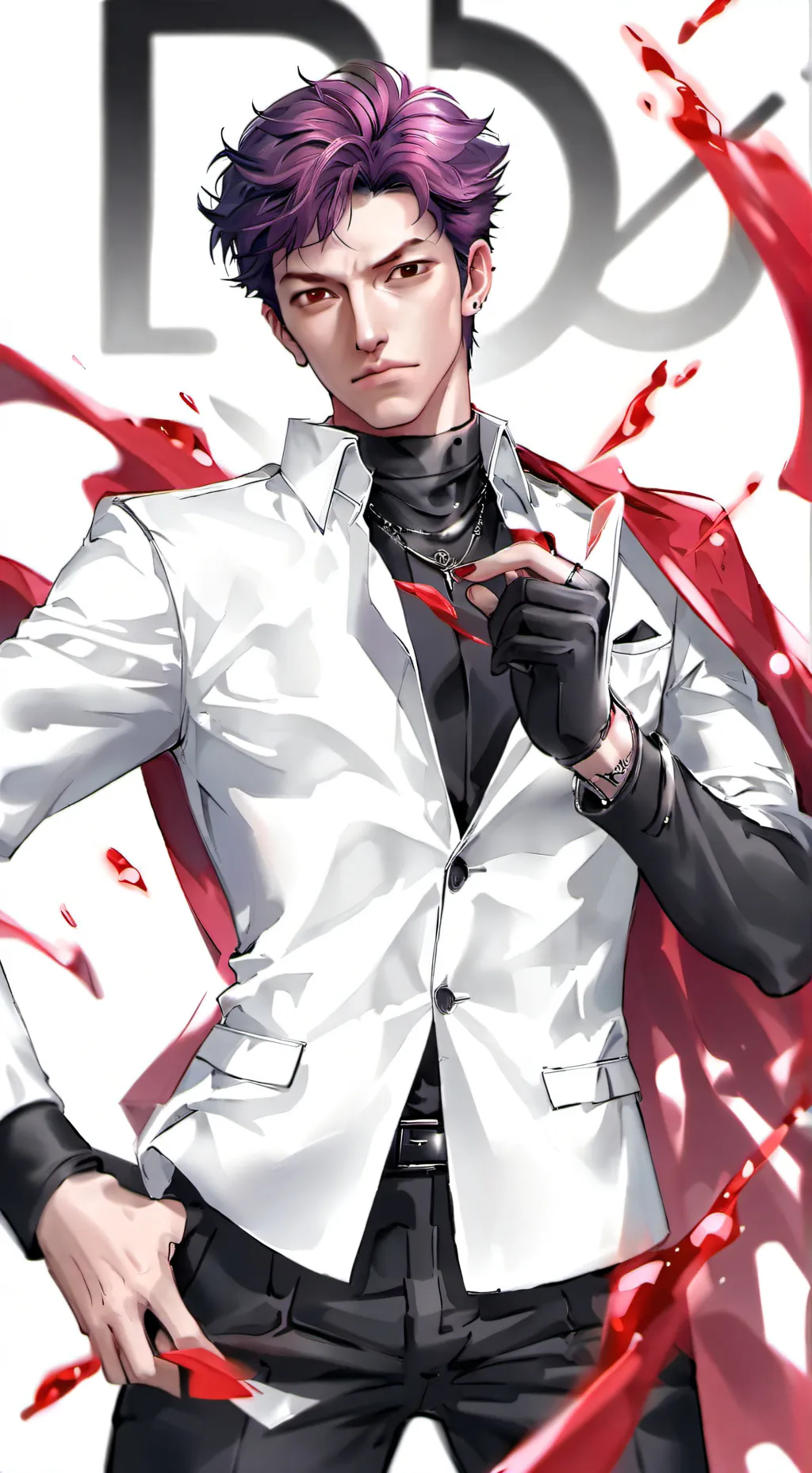 ai character: Thanos background