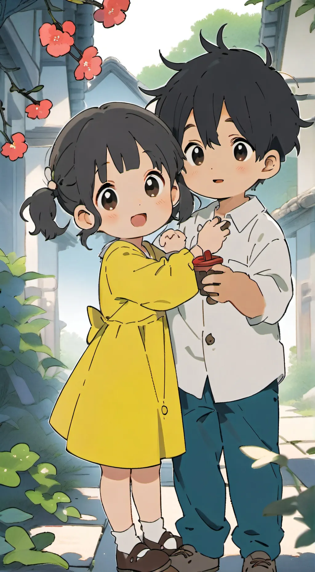 ai character: David și Carina background