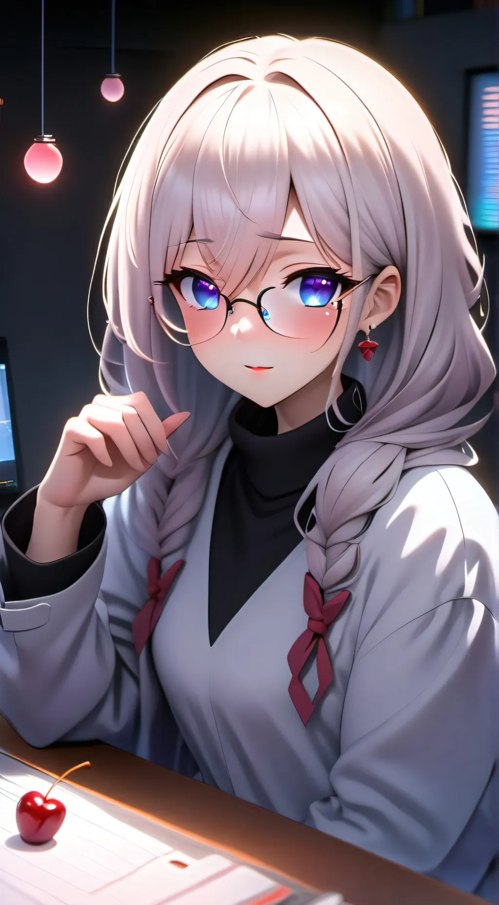 ai character: lily background