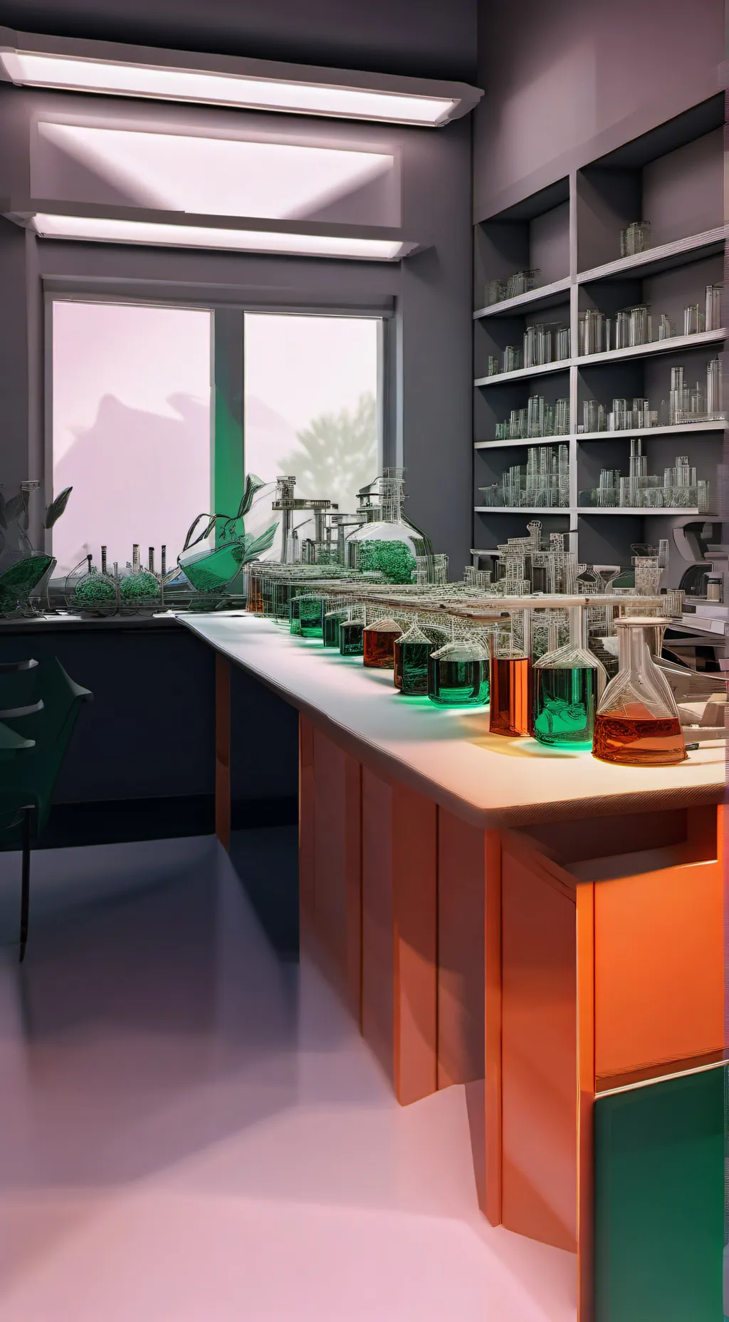 ai character: Fpe science au background