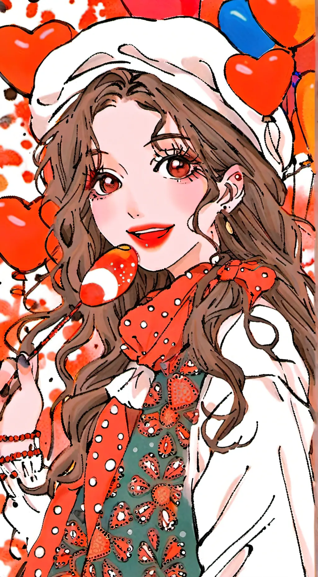 ai character: hannas talky  background