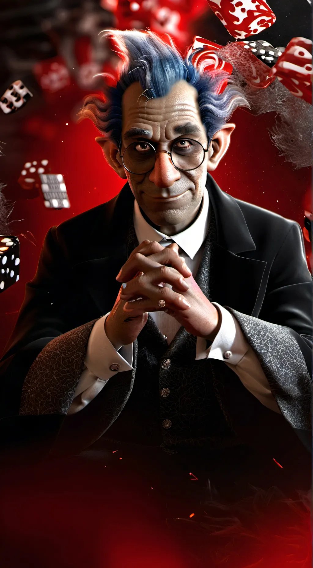 ai character: Prof. Trollington background