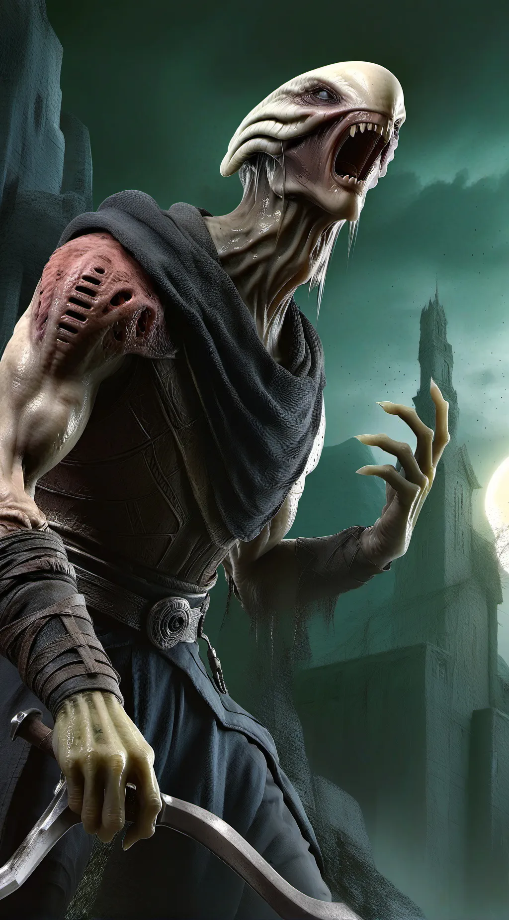 ai character: Alieno background