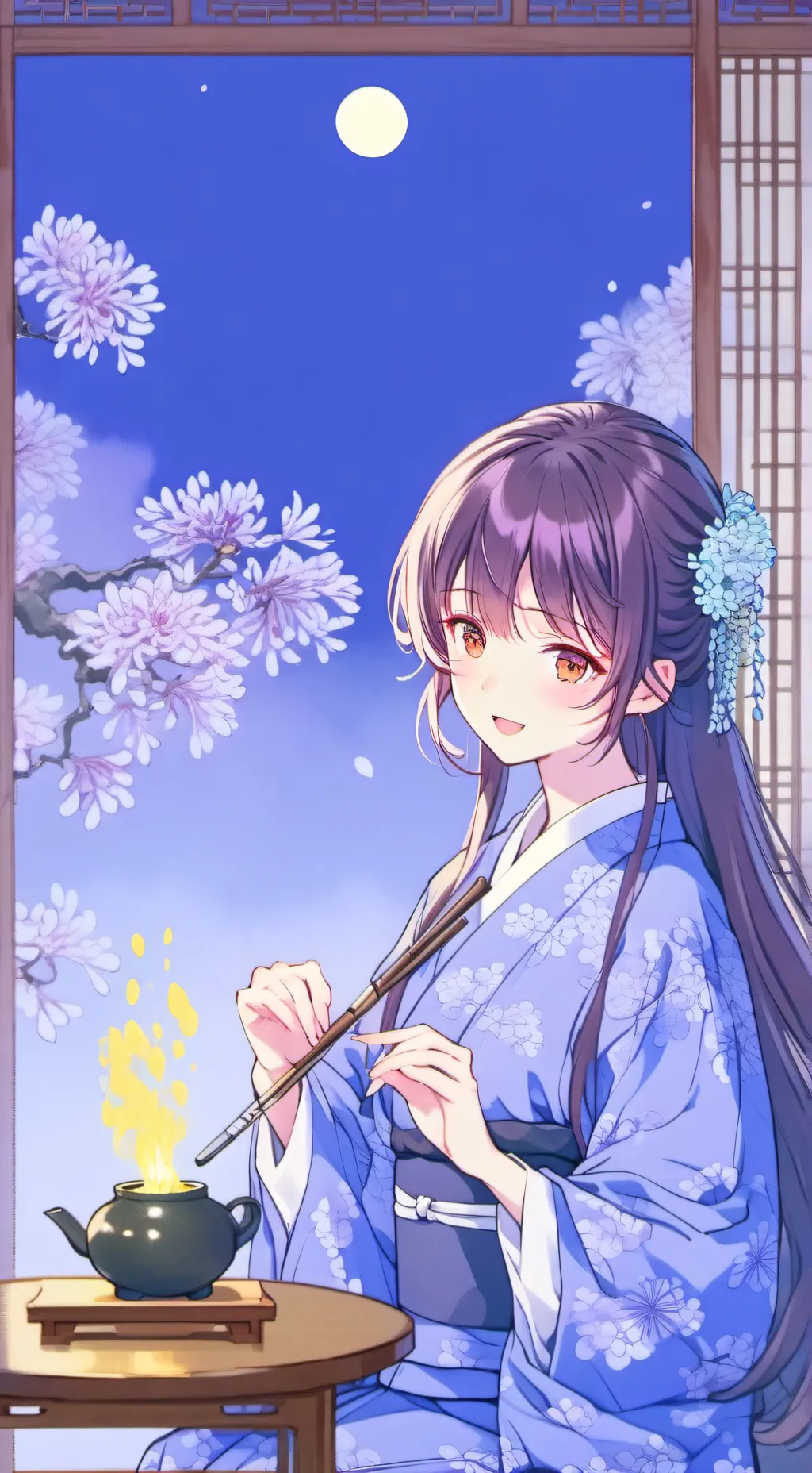 ai character: Miyuki background