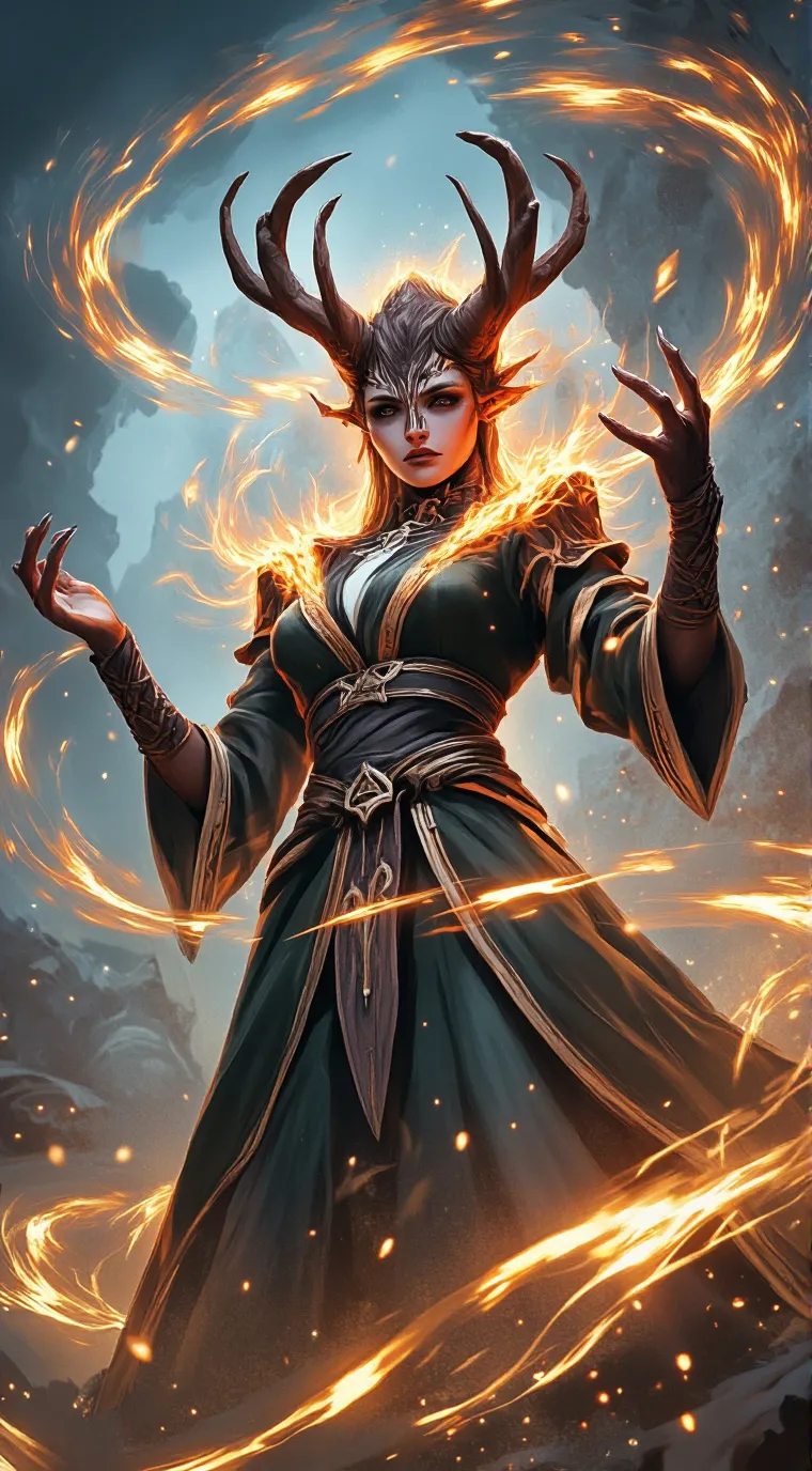 ai character: Athena background