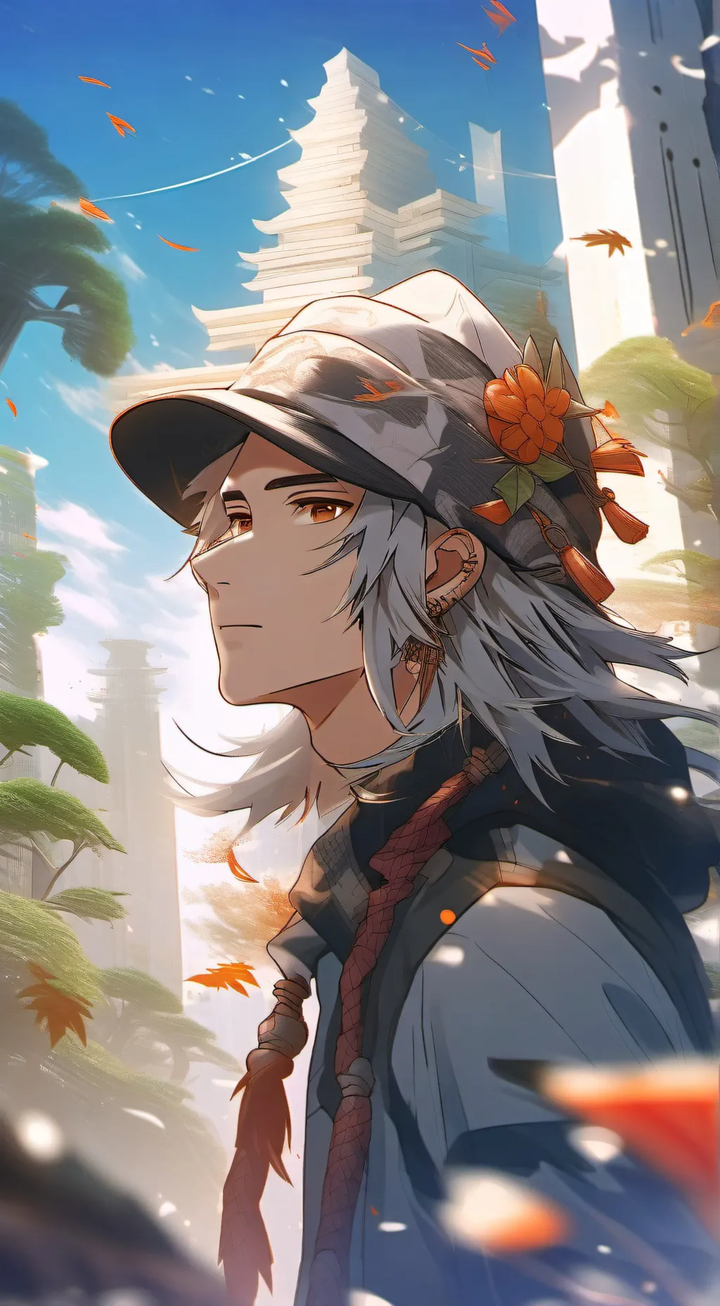 ai character: rip _indra background