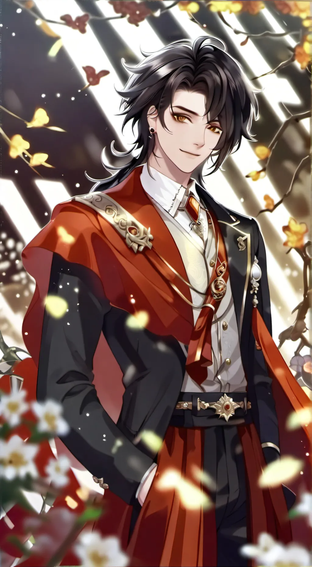 ai character: Lino background