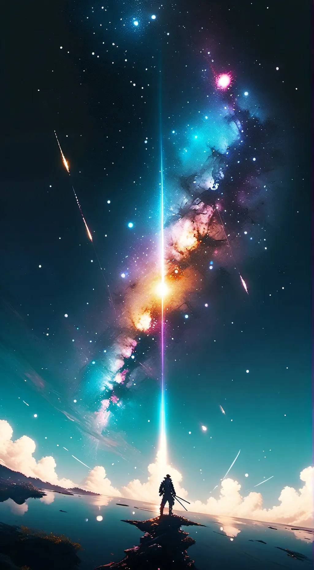 ai character: demon slayer  background