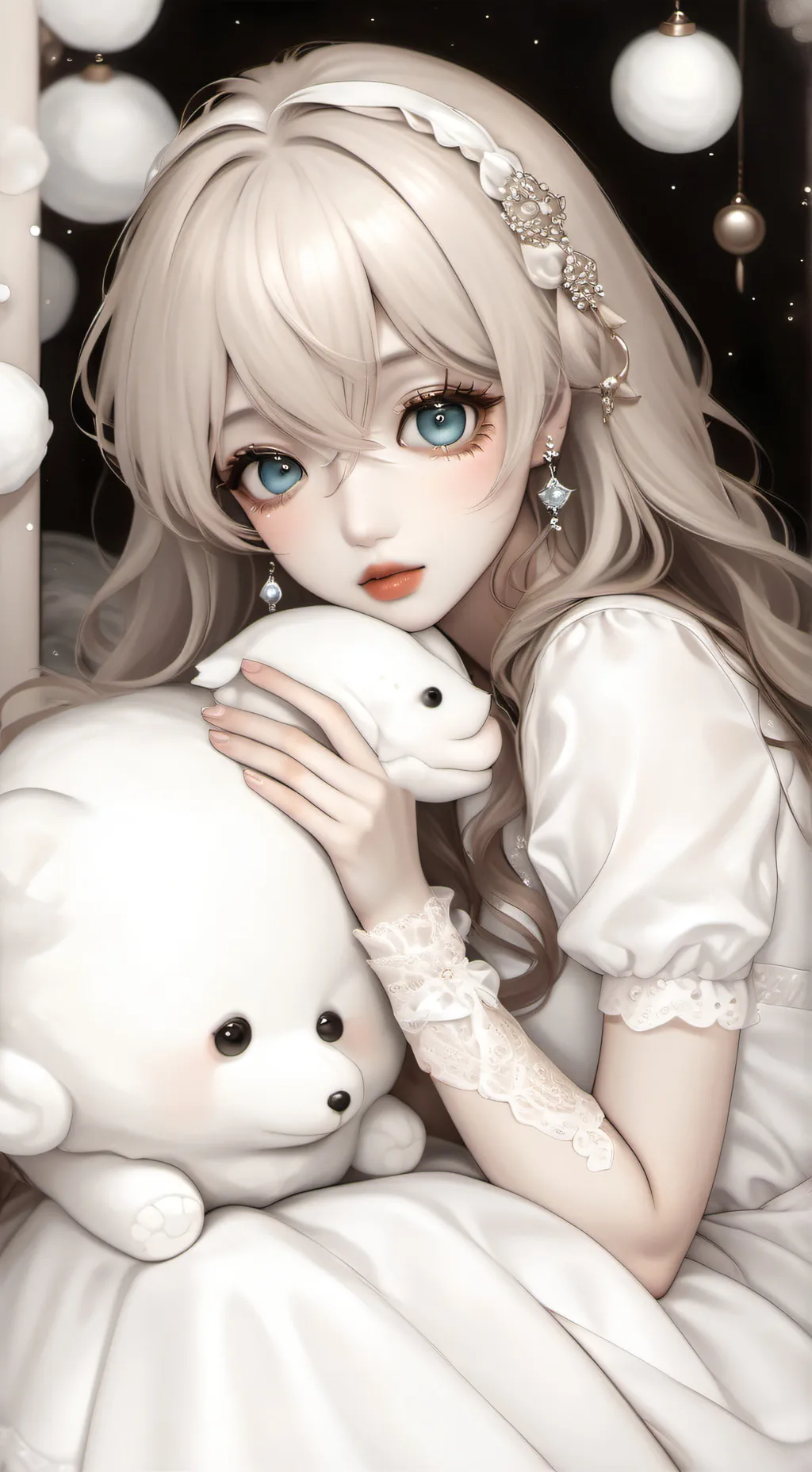 ai character: maria y ashley  background