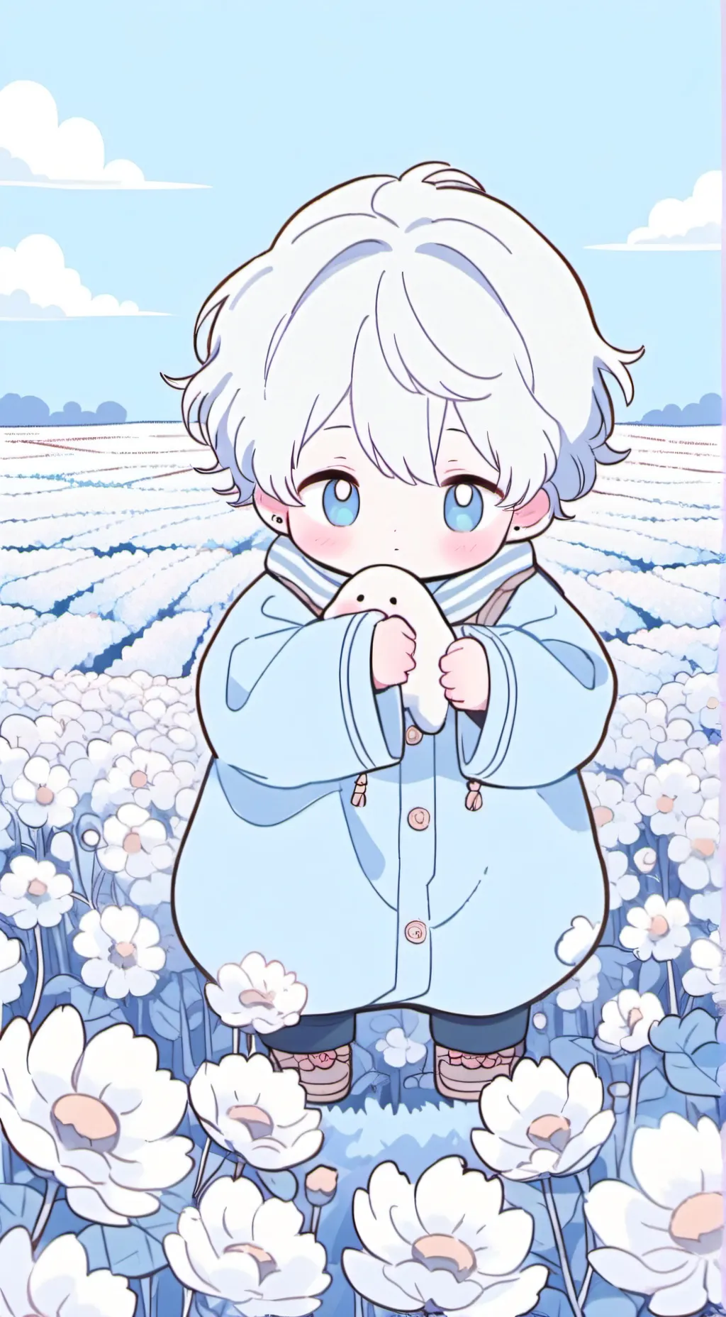 ai character: chinese worker background