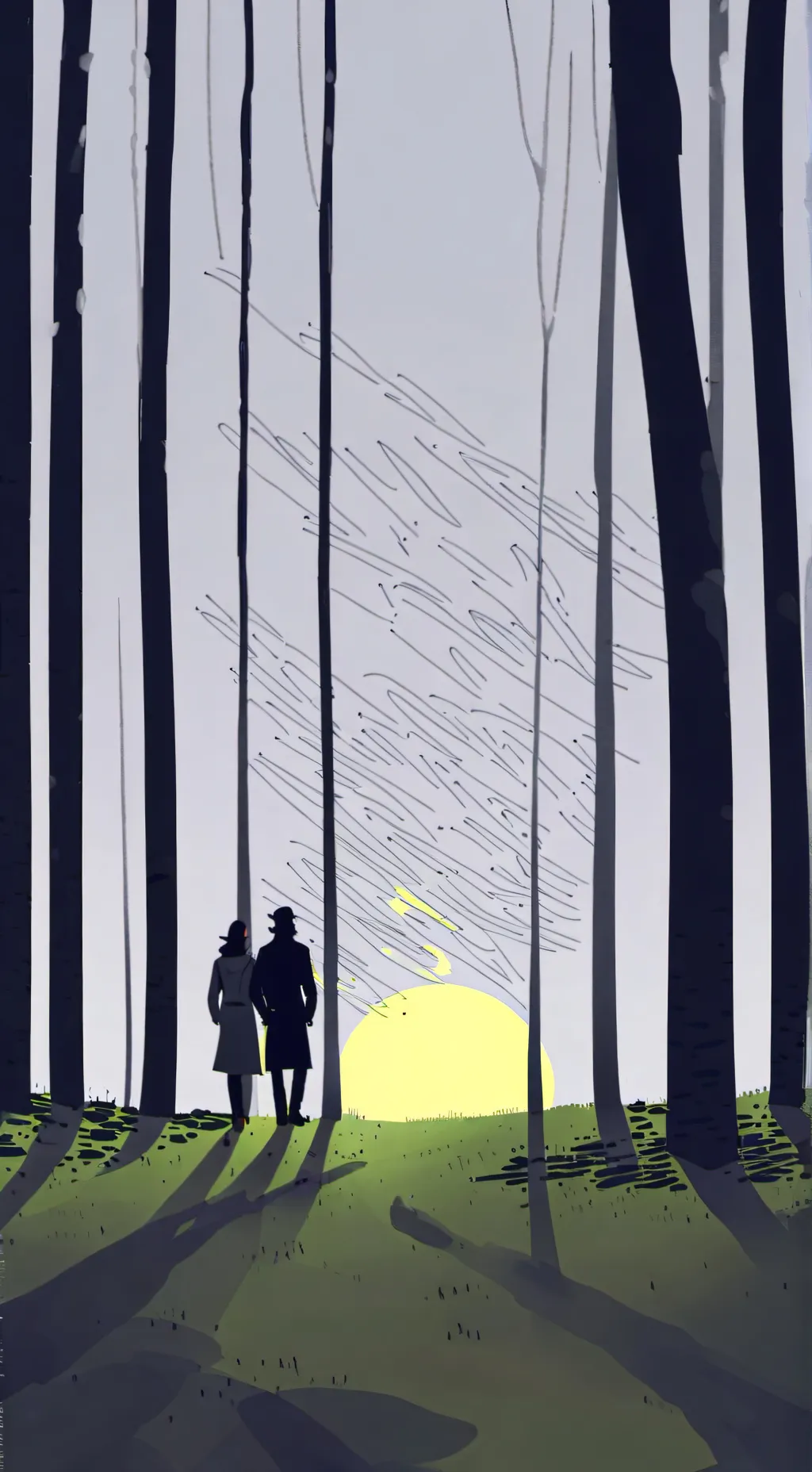 ai character: School trip background