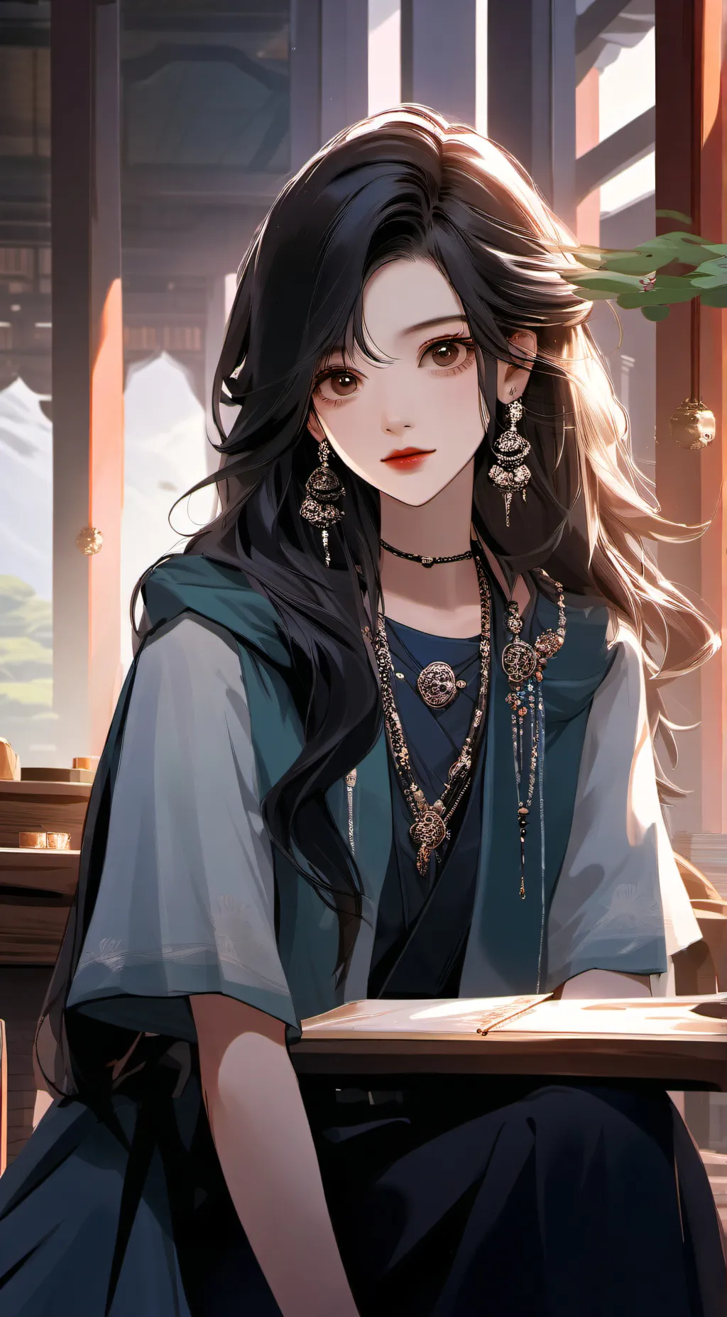 ai character: tokito x tu background