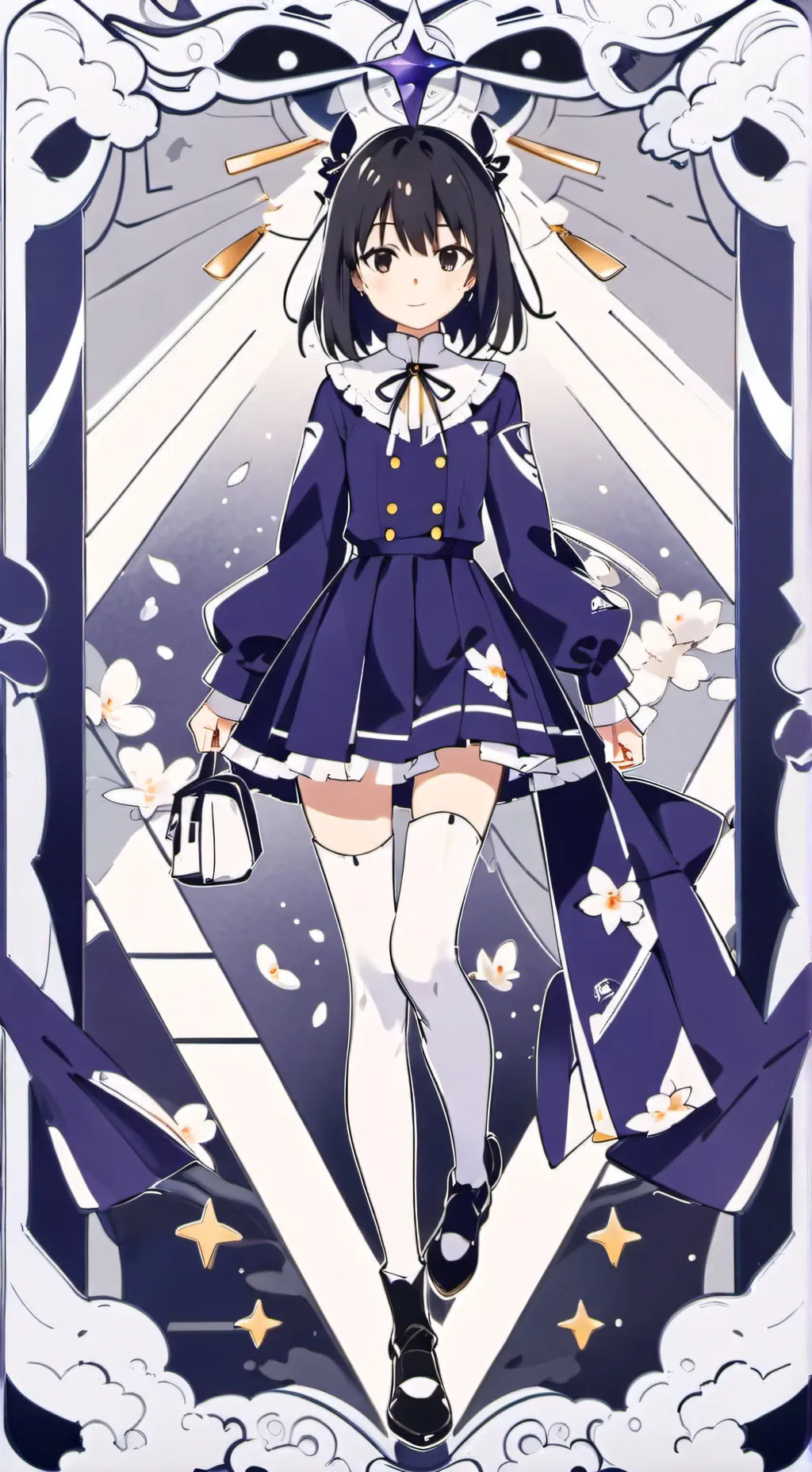 ai character: bakugo AU background