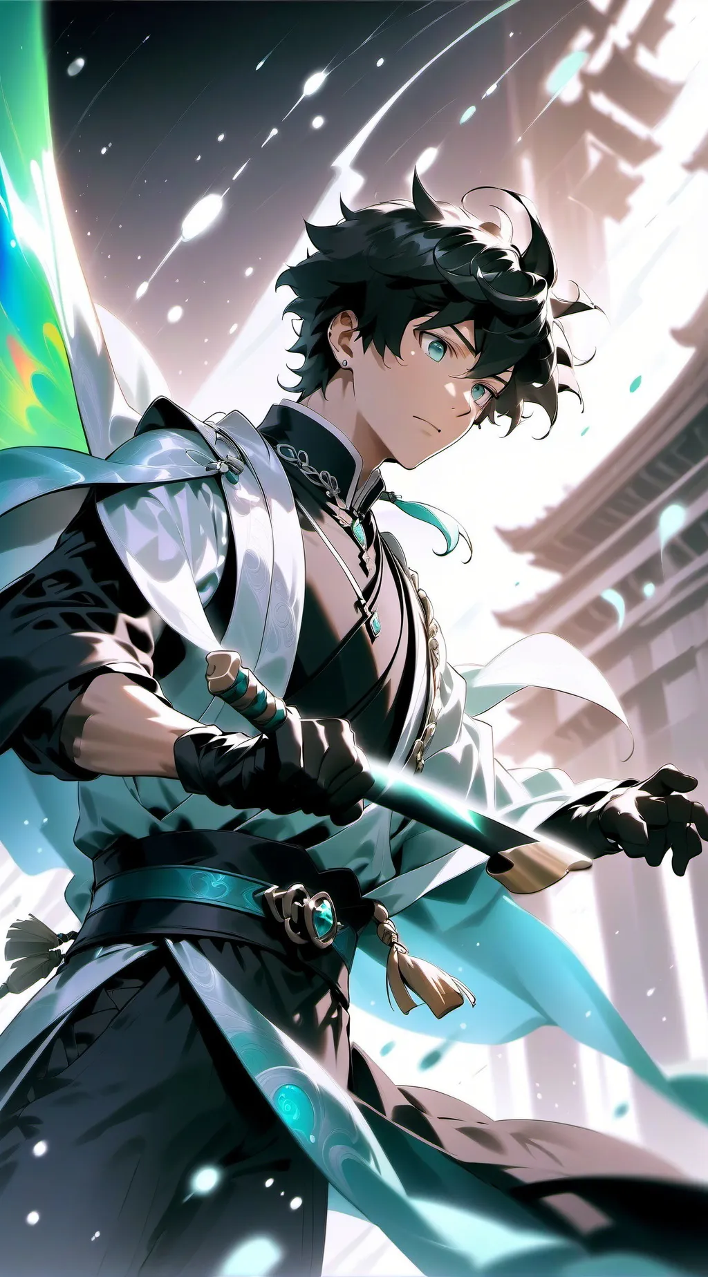 ai character: mha blague fr  background