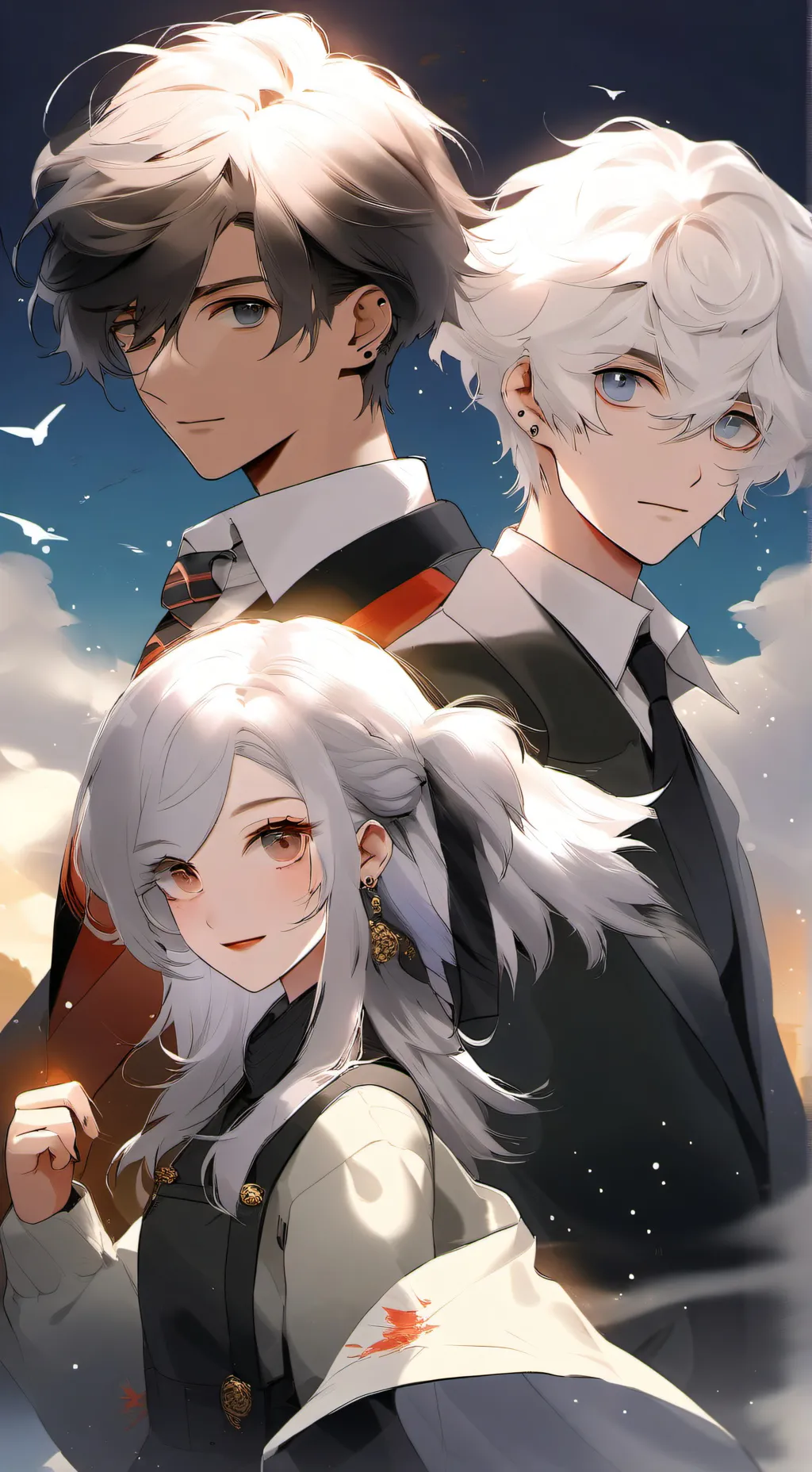 ai character: marcos y alex background