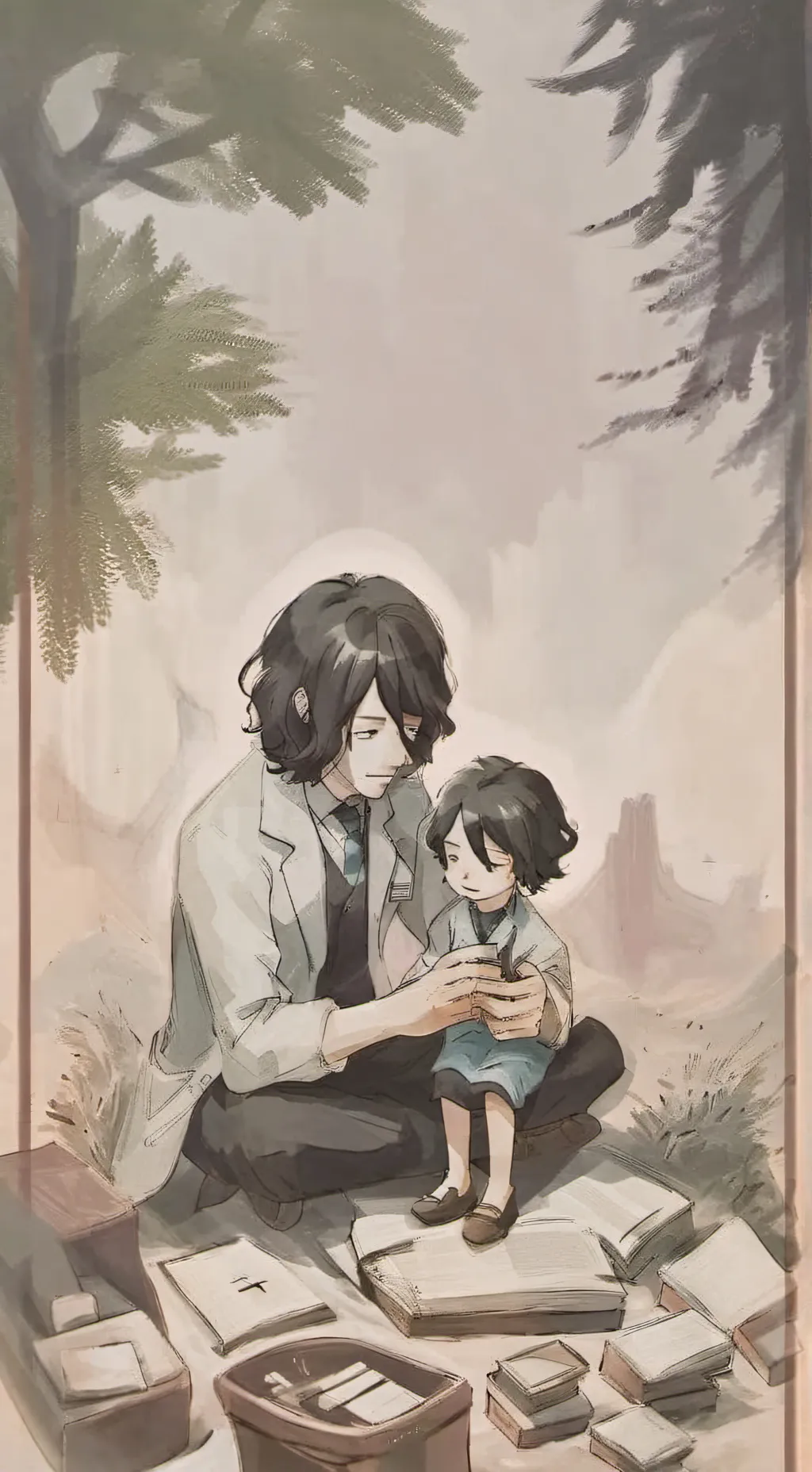 ai character: Aizawa  background