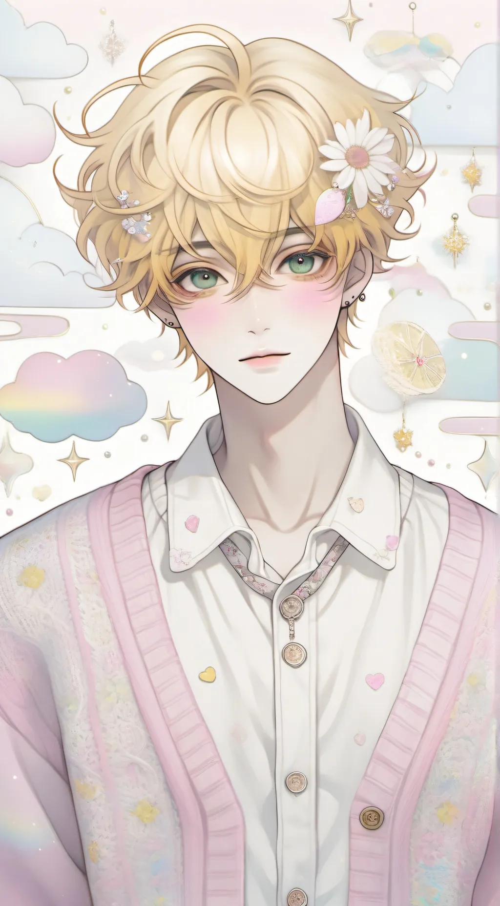 ai character: Gliss ✨ background