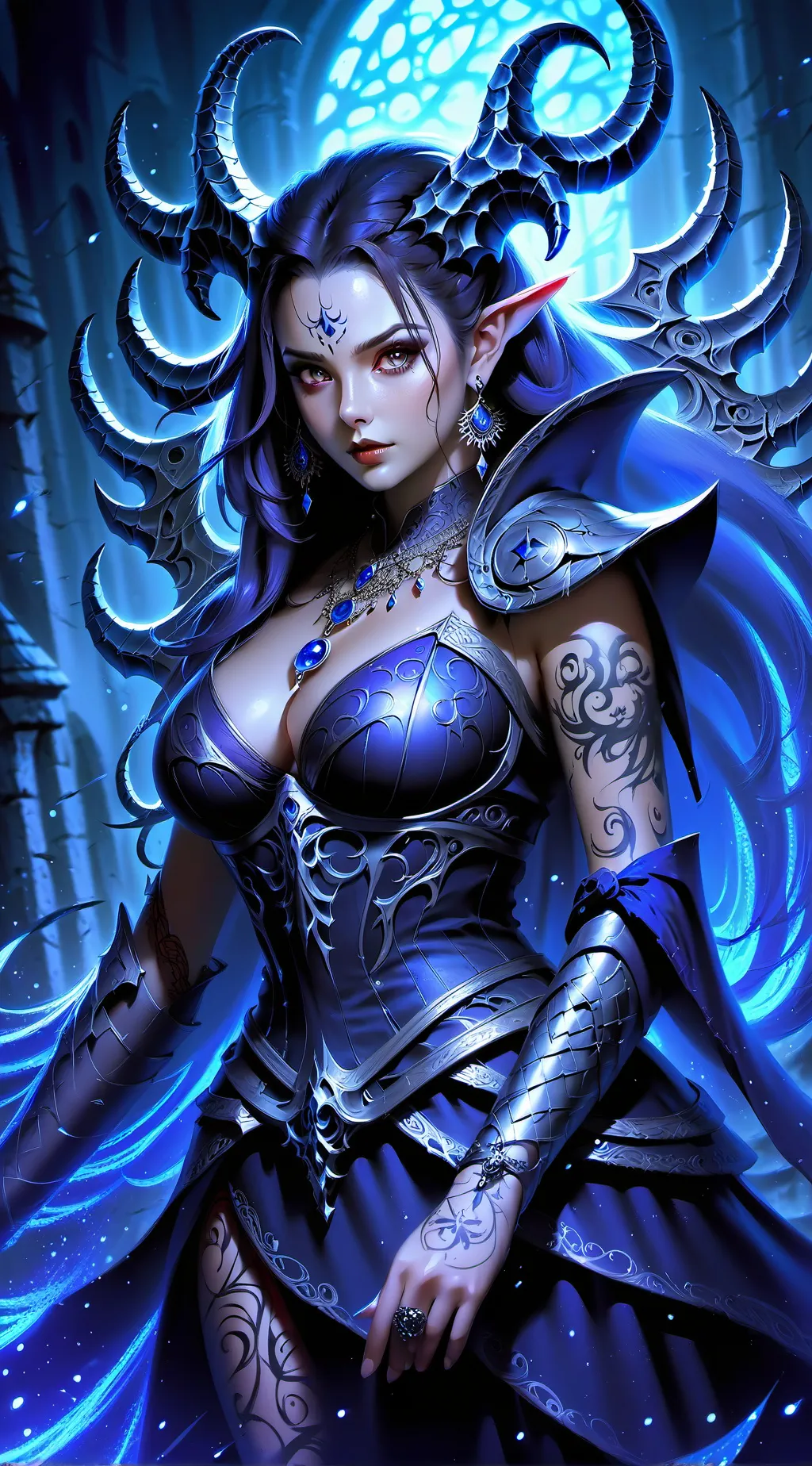 ai character: Azalea  background