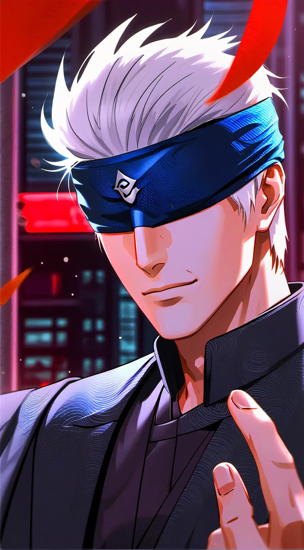 ai character: Satoru Gojo background