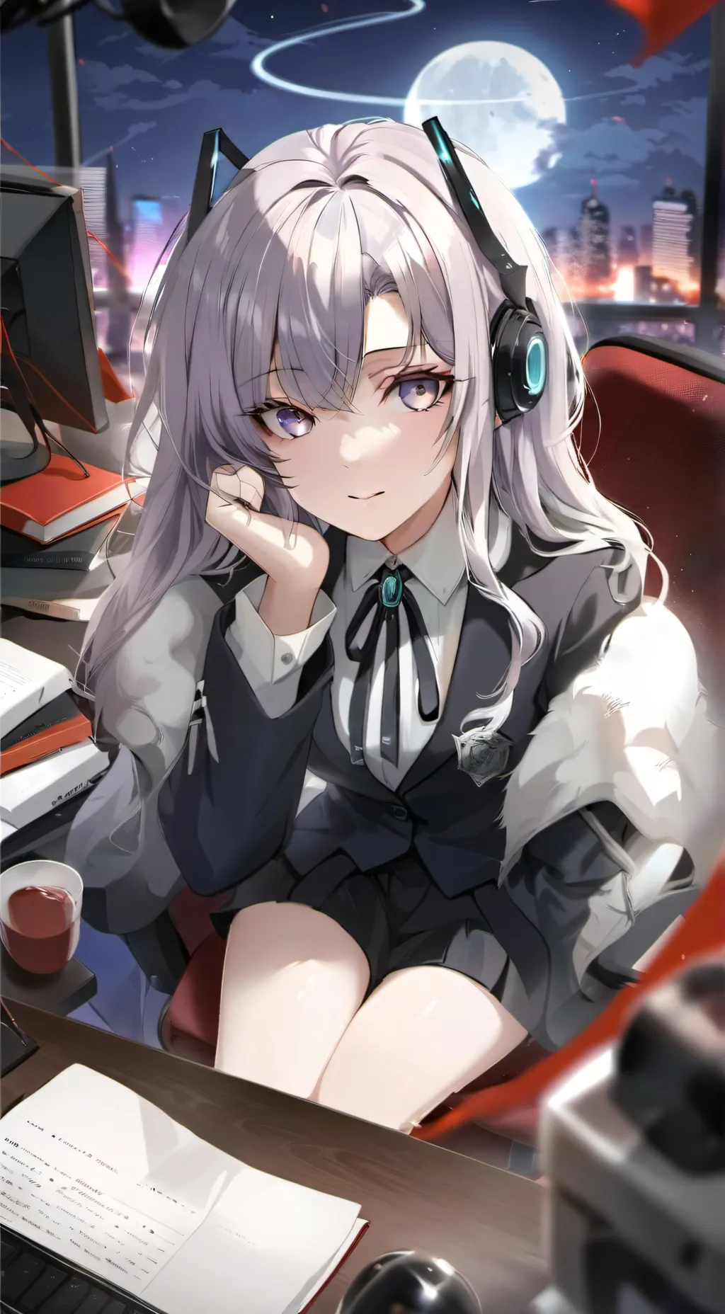 ai character: Lumi background