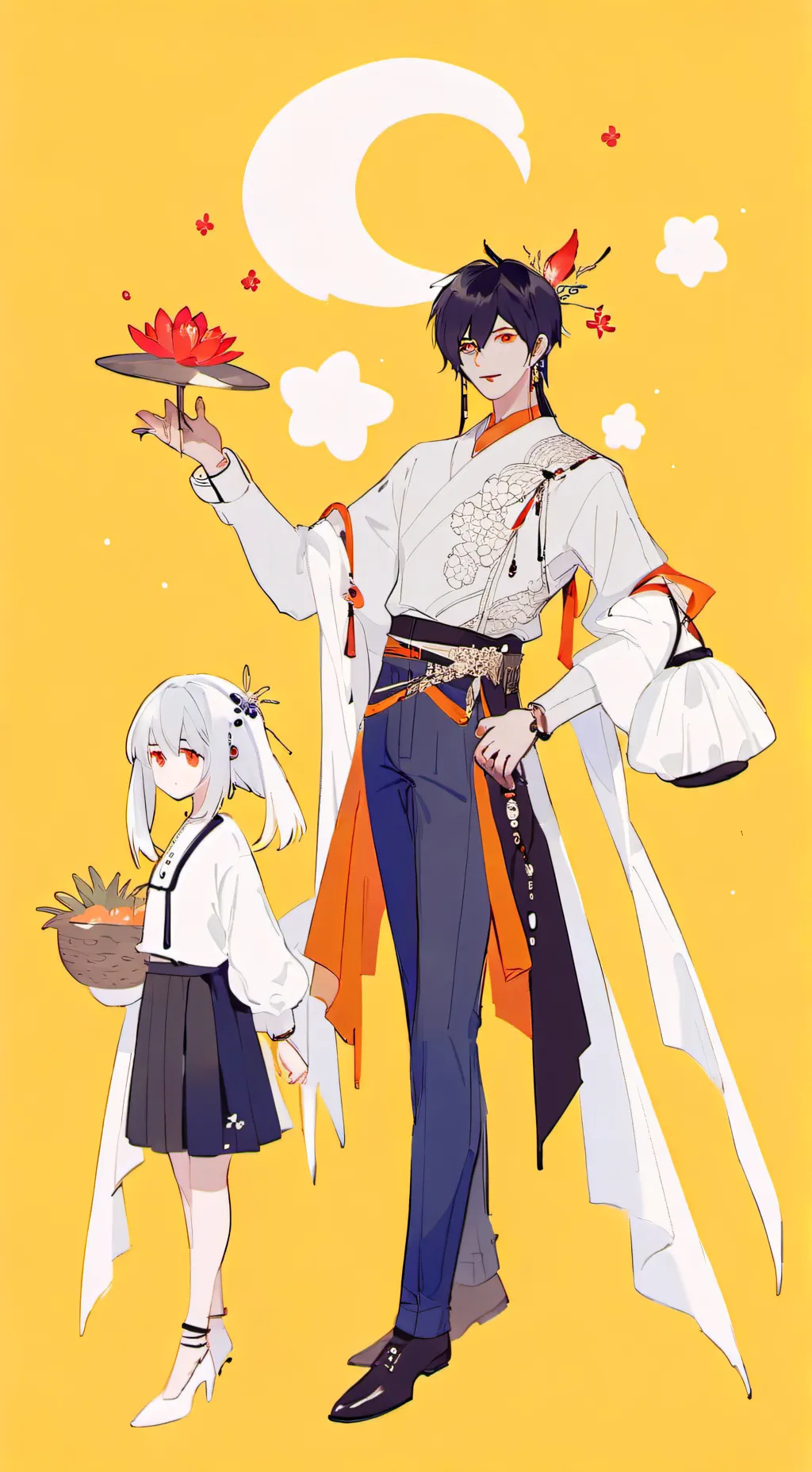 ai character: tu esposo y tuhija background